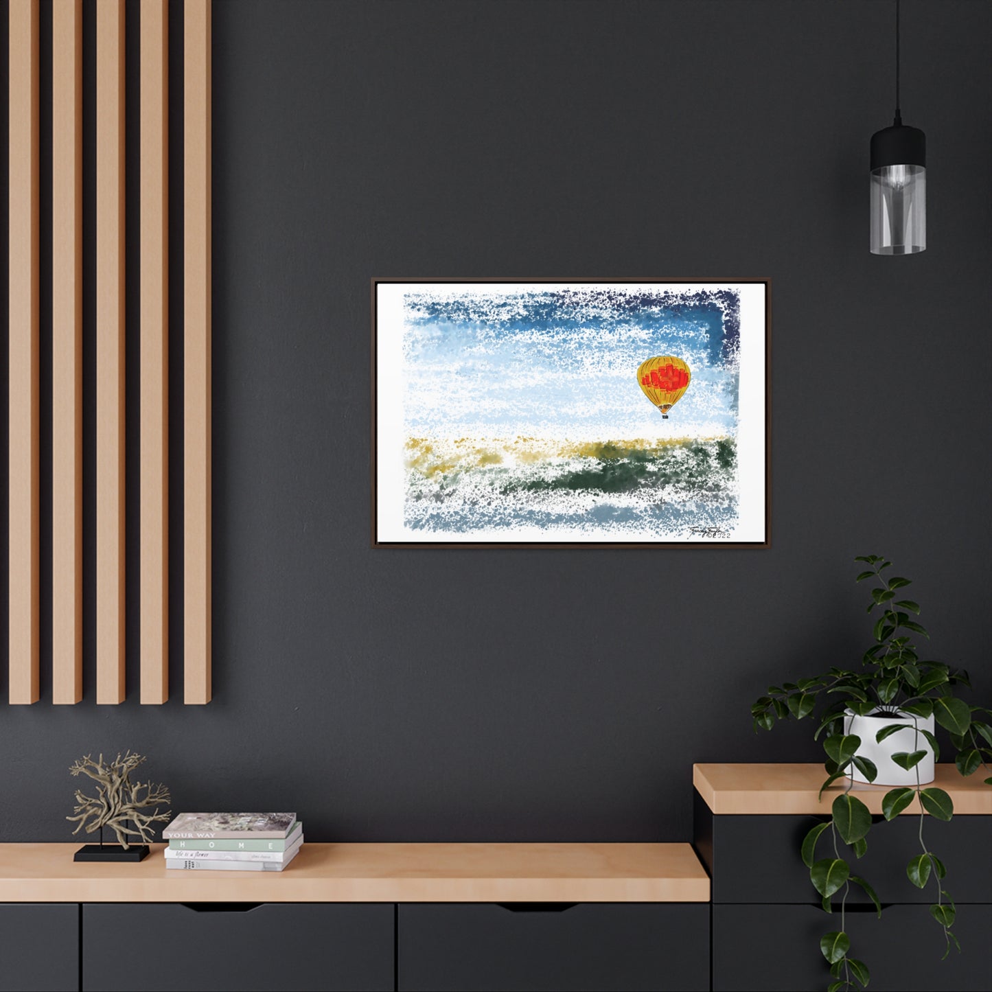 Tracey Taylor Fine Art "Zia Rio" Digital Watercolor Gallery Canvas Wrap