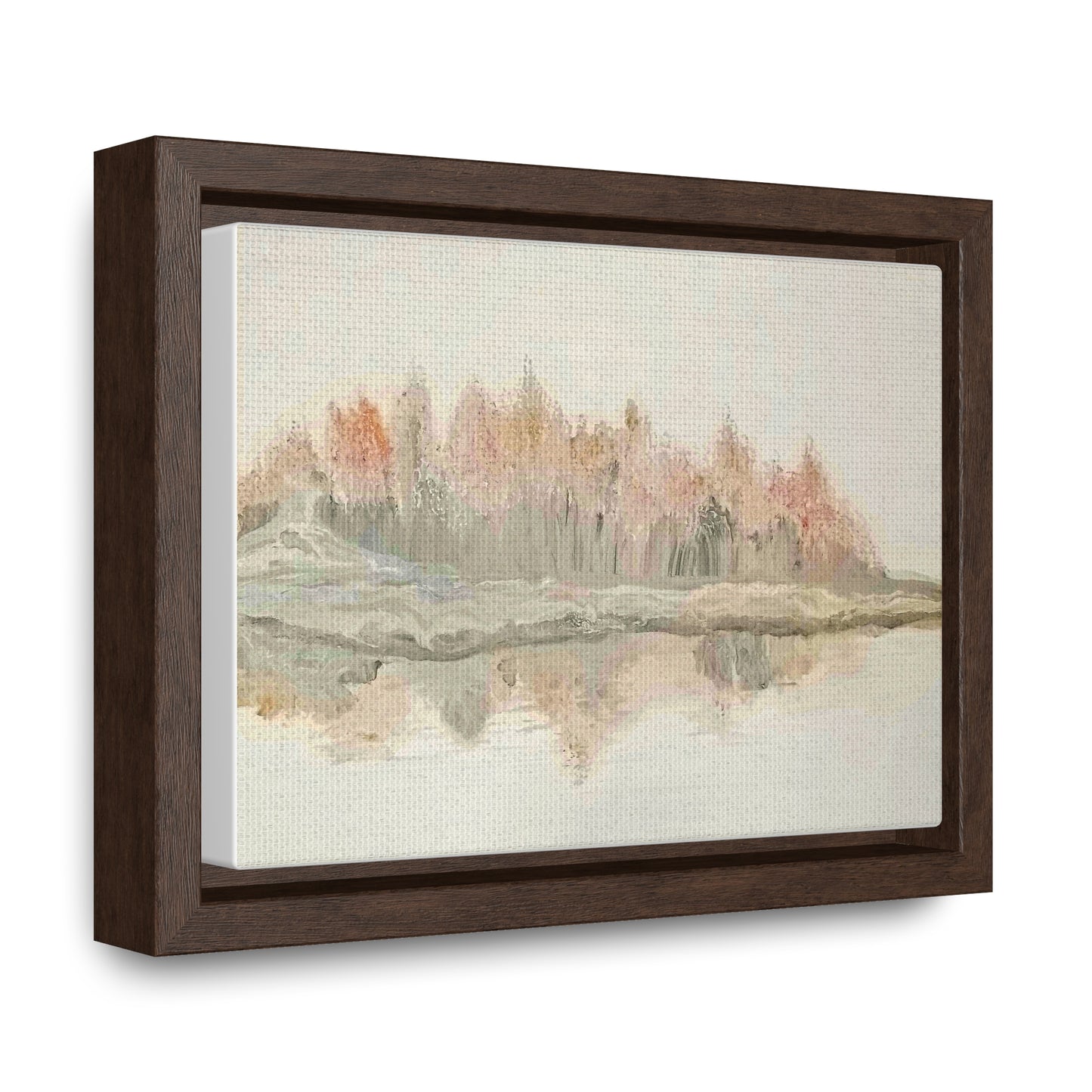 Tracey Taylor Fine Art "Shoreline" Digital Mixed Media Gallery Canvas Wrap