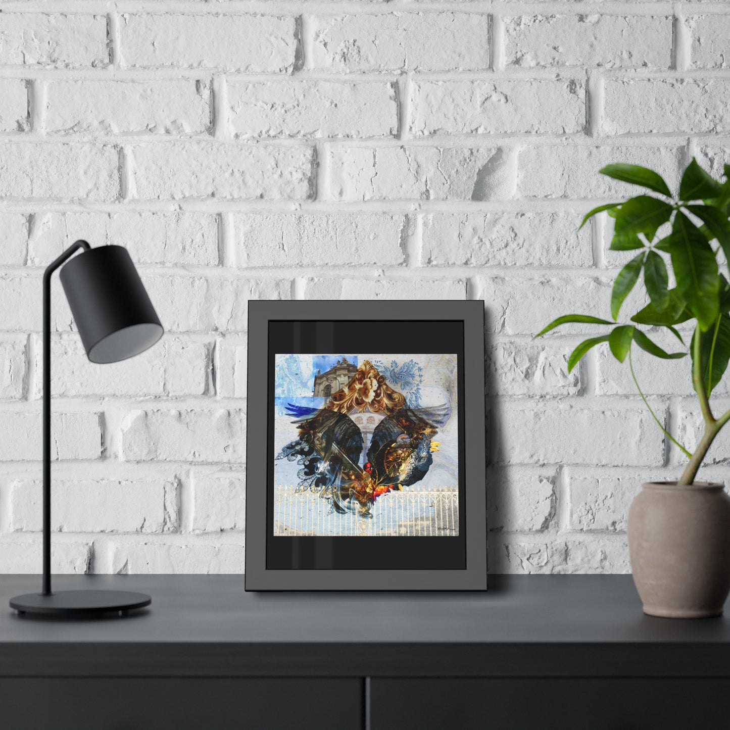 Tracey Taylor Fine Art "Freedom '24" Digital Mixed Media Framed Paper Poster