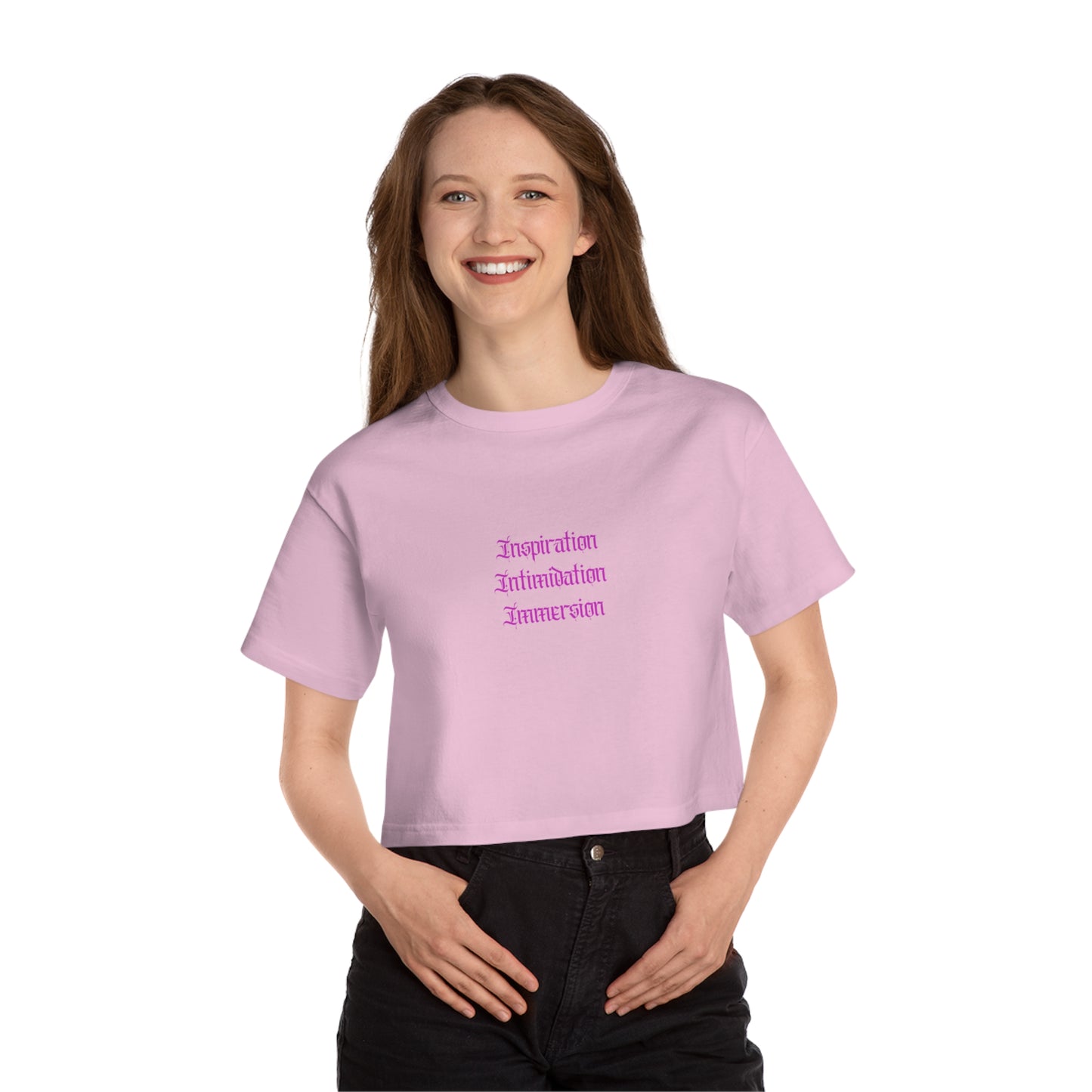 BeSpoke The Real Sht Sandwich Champion Women's Heritage Cropped T-Shirt