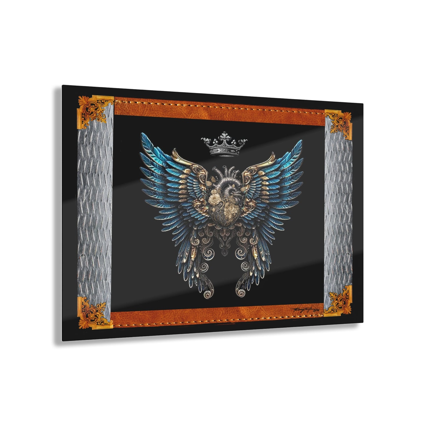 Tracey Taylor Fine Art "Prisoner '24" Digital Mixed Media Acrylic Print