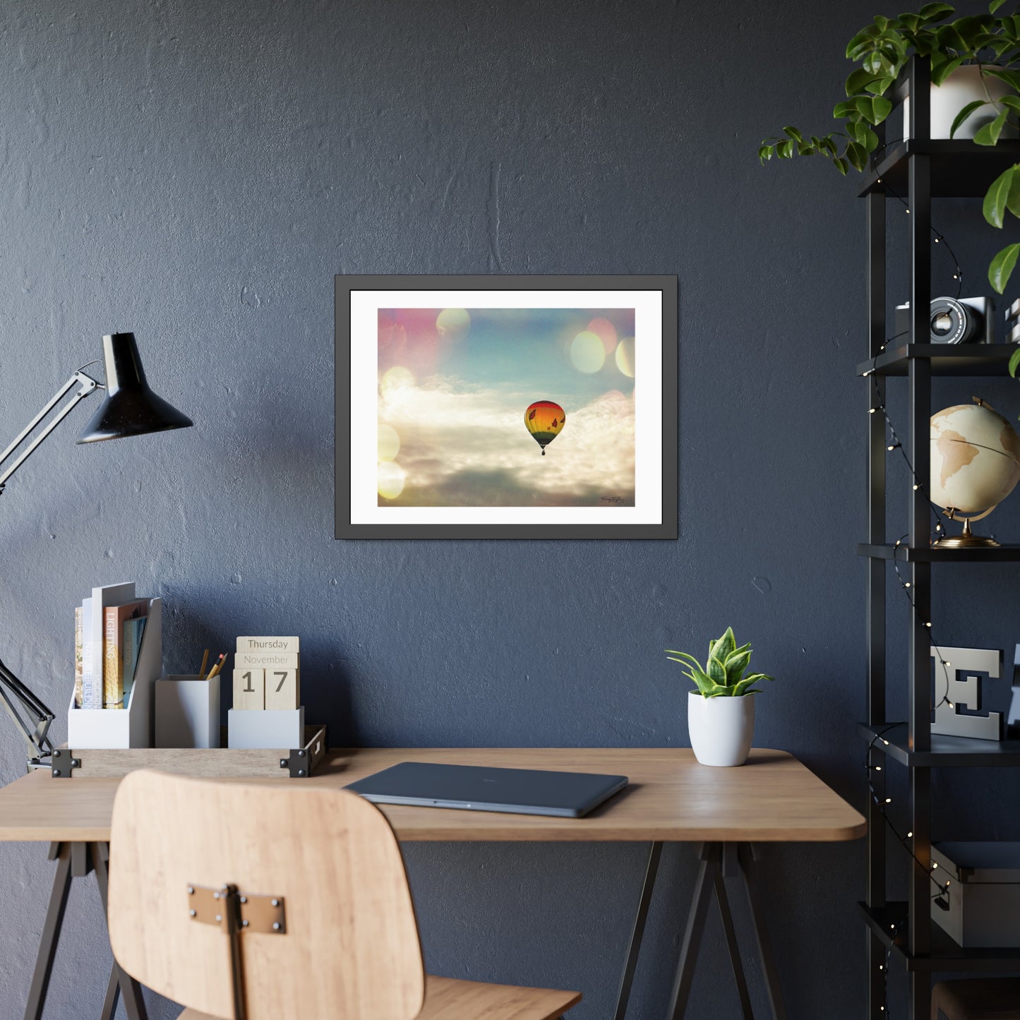 Tracey Taylor Fine Art "Bye Bye, Flutterby Sometime" Digital Mixed Media Framed Paper Poster