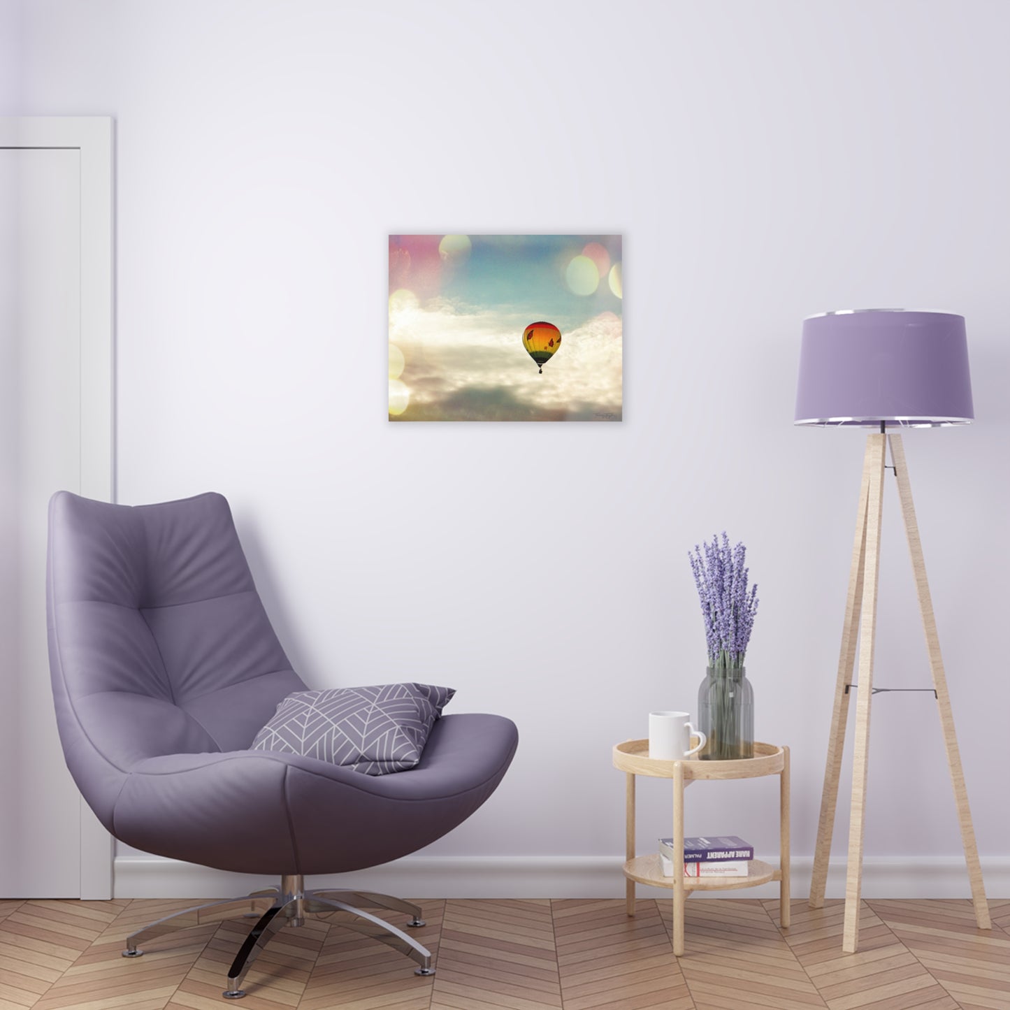 Tracey Taylor Fine Art "Bye Bye, Flutterby Sometime" Digital Mixed Media Acrylic Print