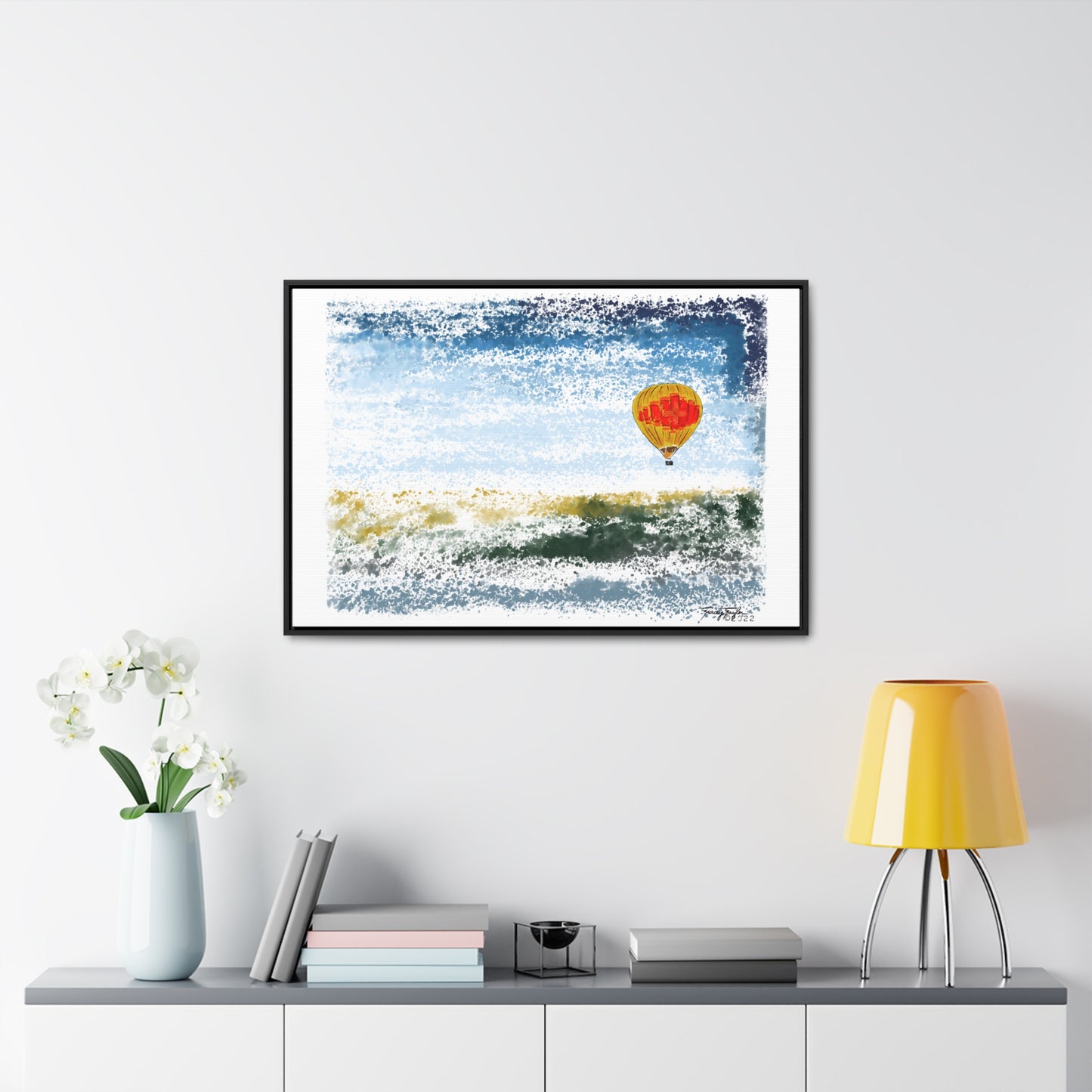 Tracey Taylor Fine Art "Zia Rio" Digital Watercolor Gallery Canvas Wrap