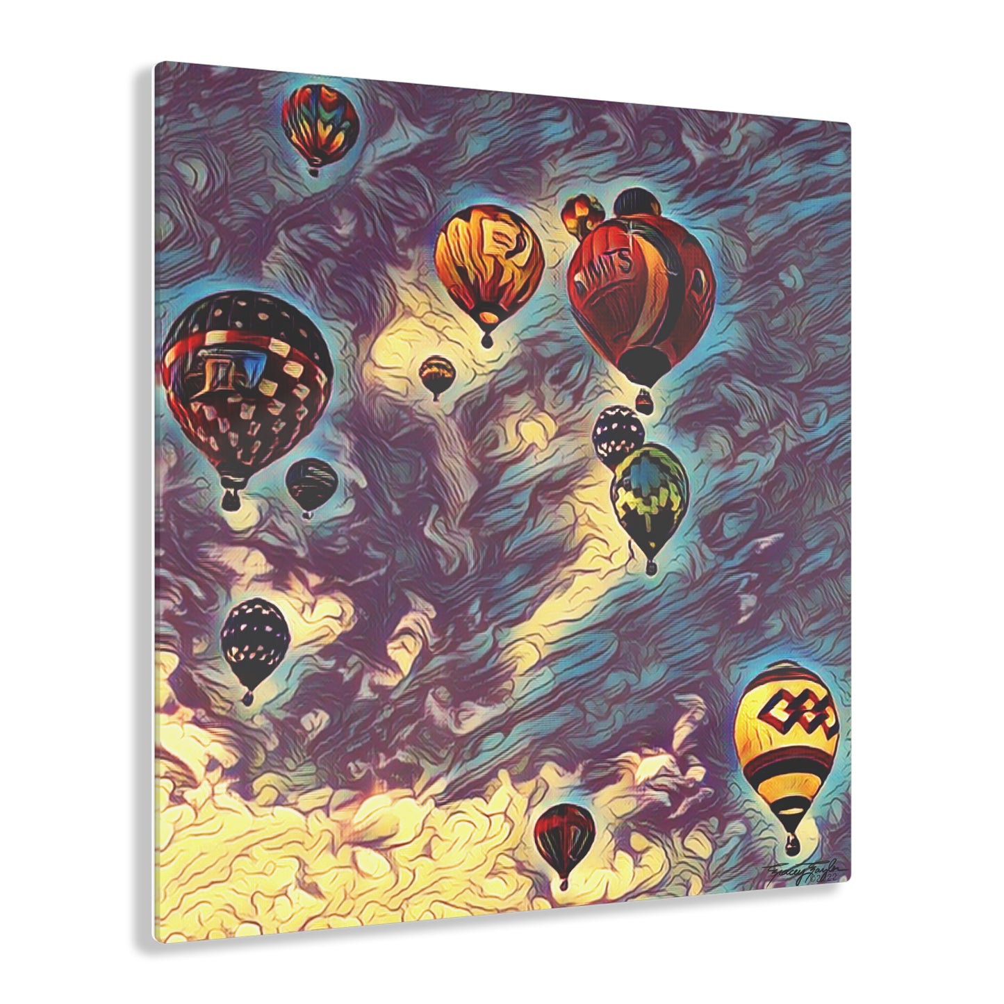 Tracey Taylor Fine Art "Dark Sky More Than 1" Digital Mixed Media Acrylic Print