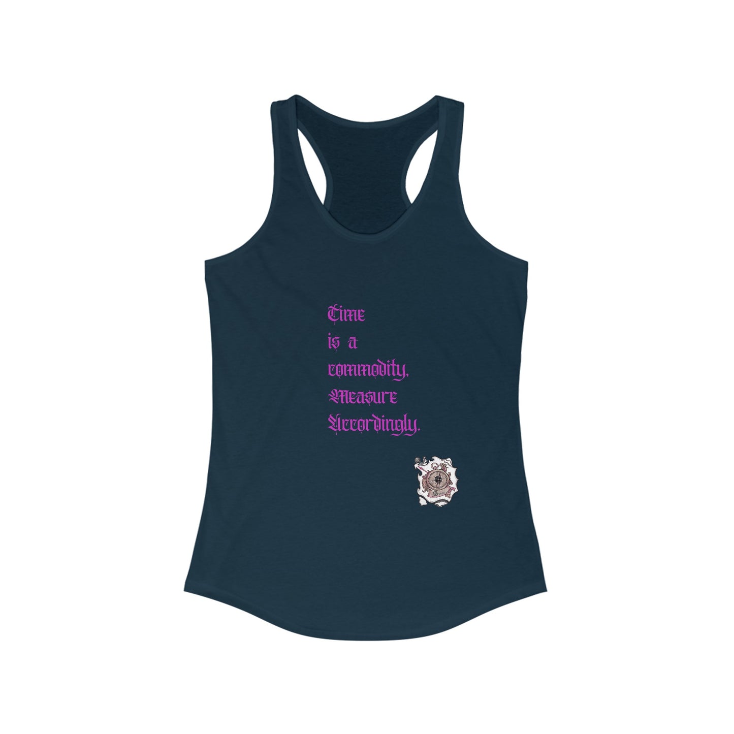 BeSpoke Time is a Commodity Women's Ideal Racerback Tank