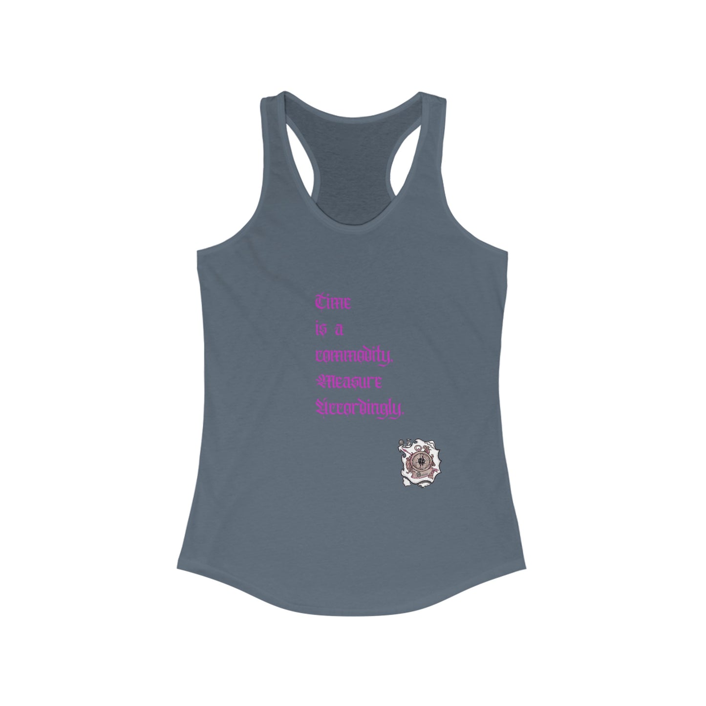 BeSpoke Time is a Commodity Women's Ideal Racerback Tank