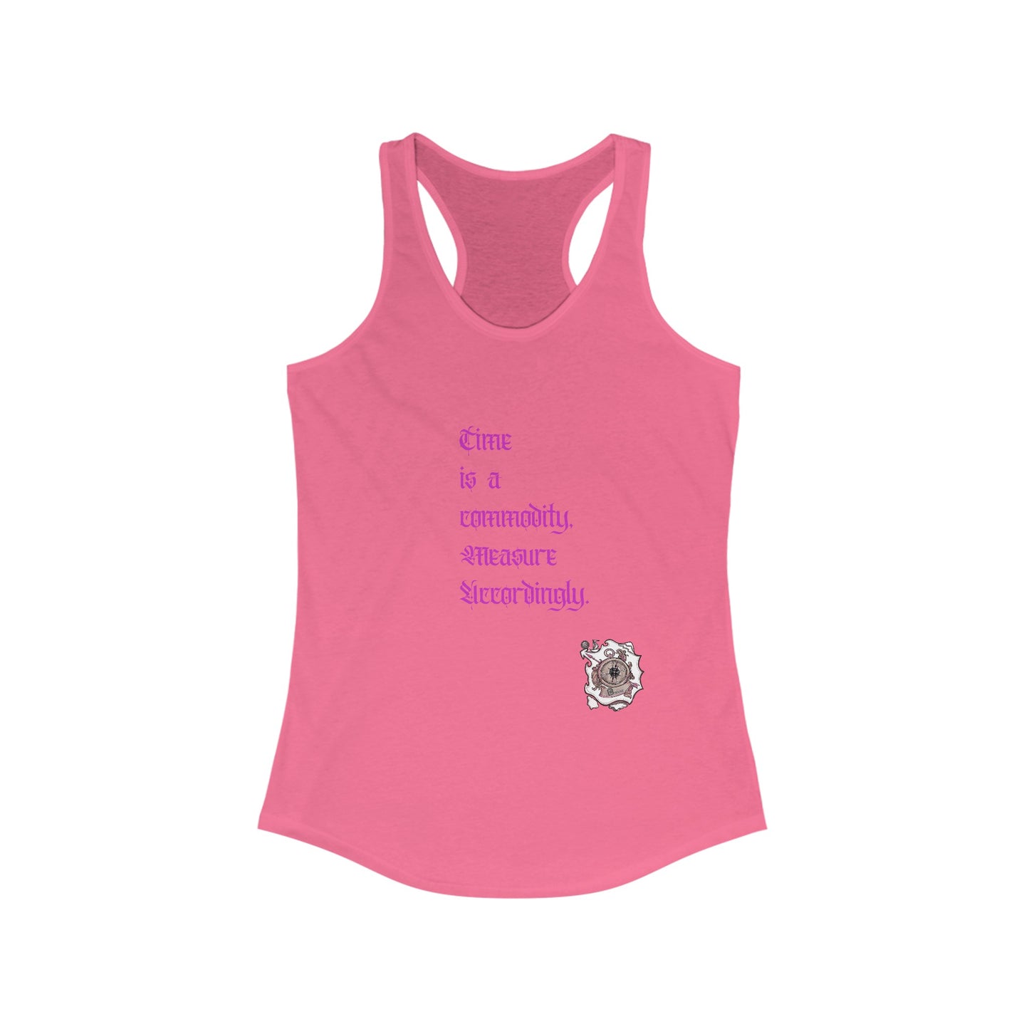 BeSpoke Time is a Commodity Women's Ideal Racerback Tank