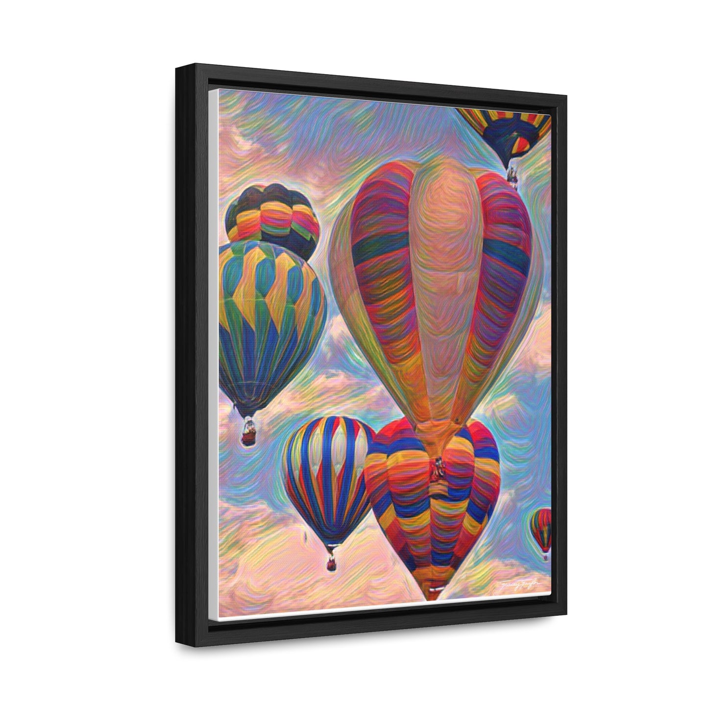 Tracey Taylor Fine Art "Pop" Digital Mixed Media Gallery Canvas Wraps