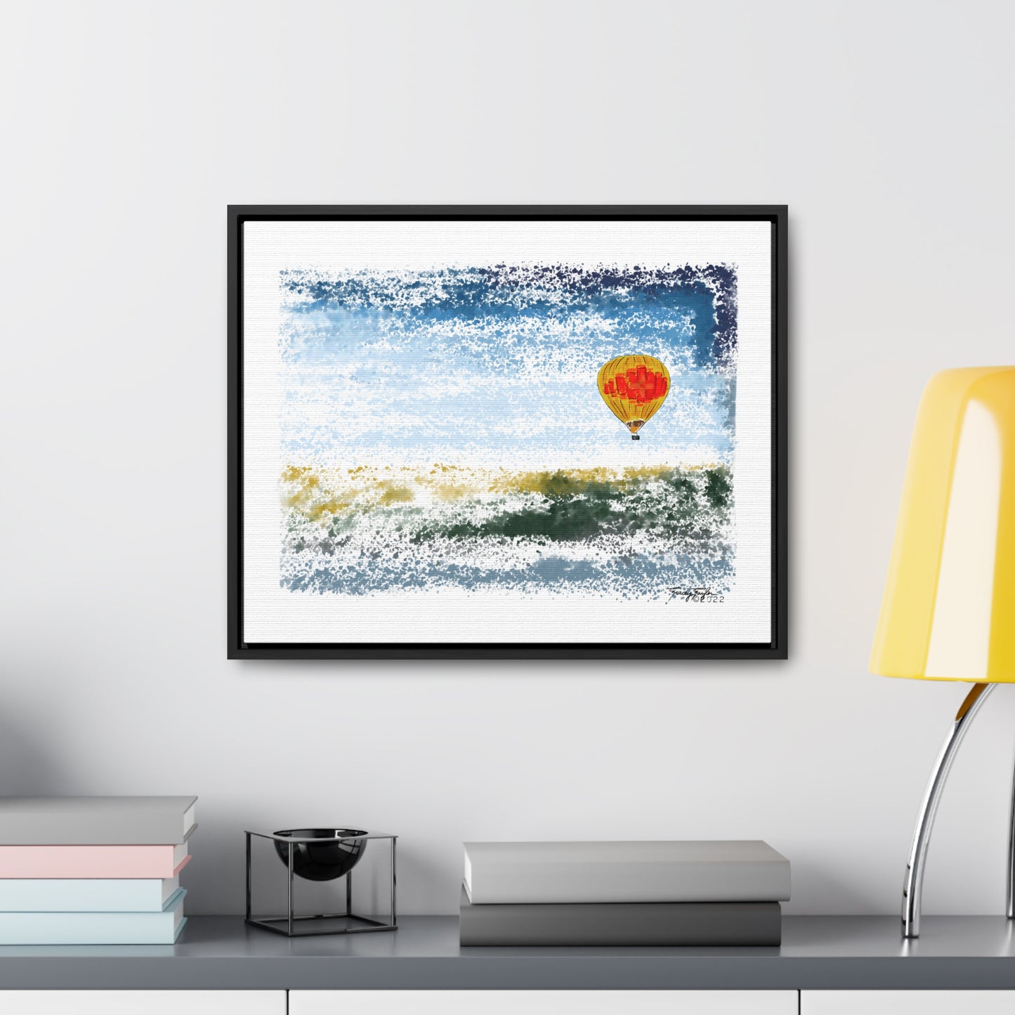 Tracey Taylor Fine Art "Zia Rio" Digital Watercolor Gallery Canvas Wrap