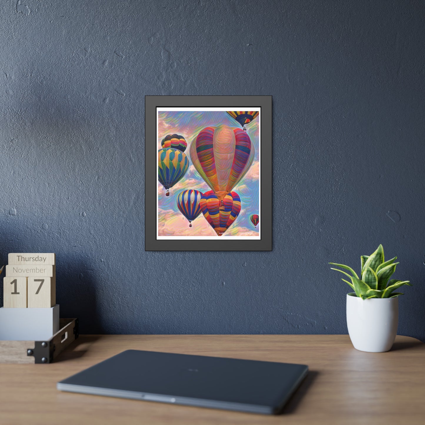 Tracey Taylor Fine Art "Pop" Digital Mixed Media Framed Paper Poster
