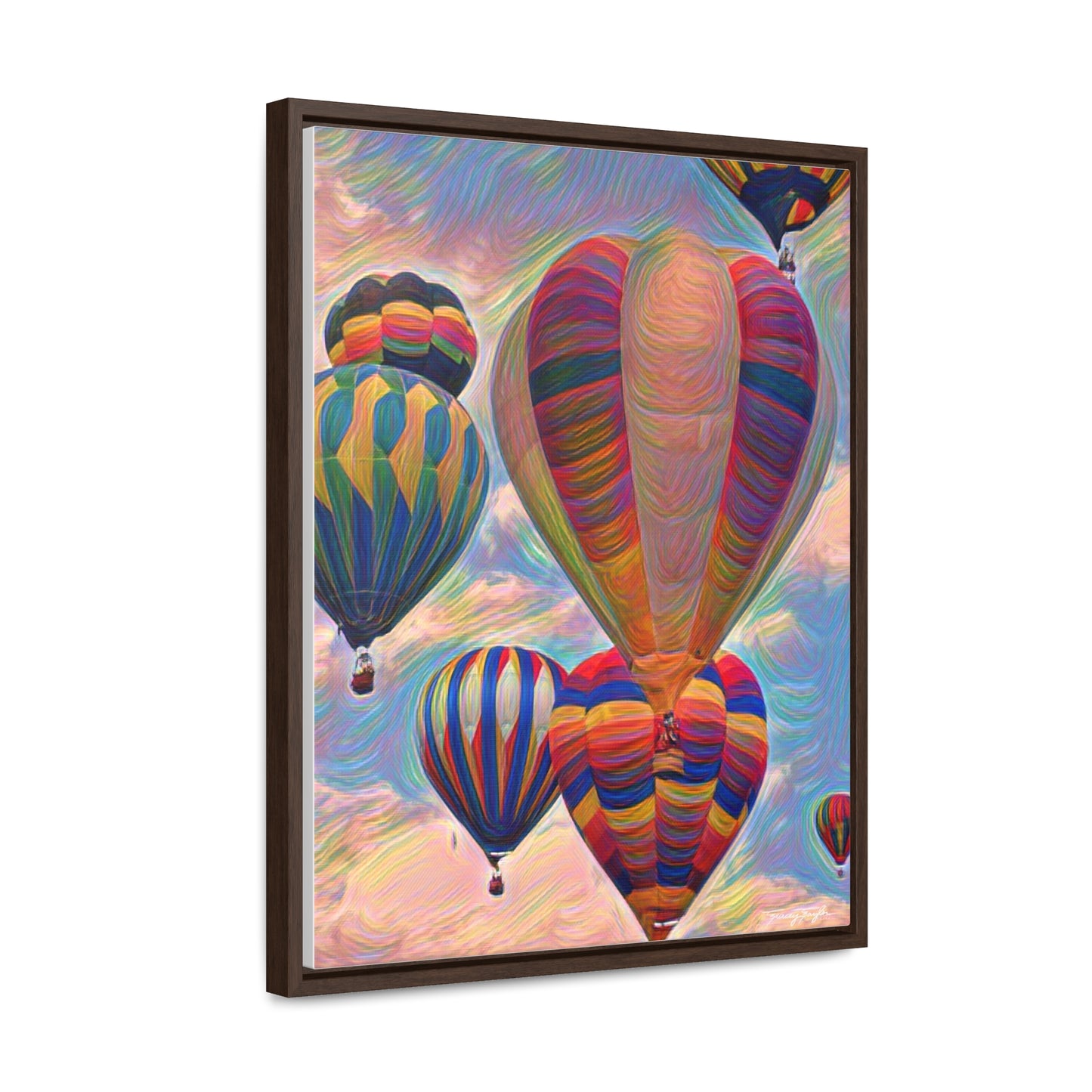 Tracey Taylor Fine Art "Pop" Digital Mixed Media Gallery Canvas Wraps
