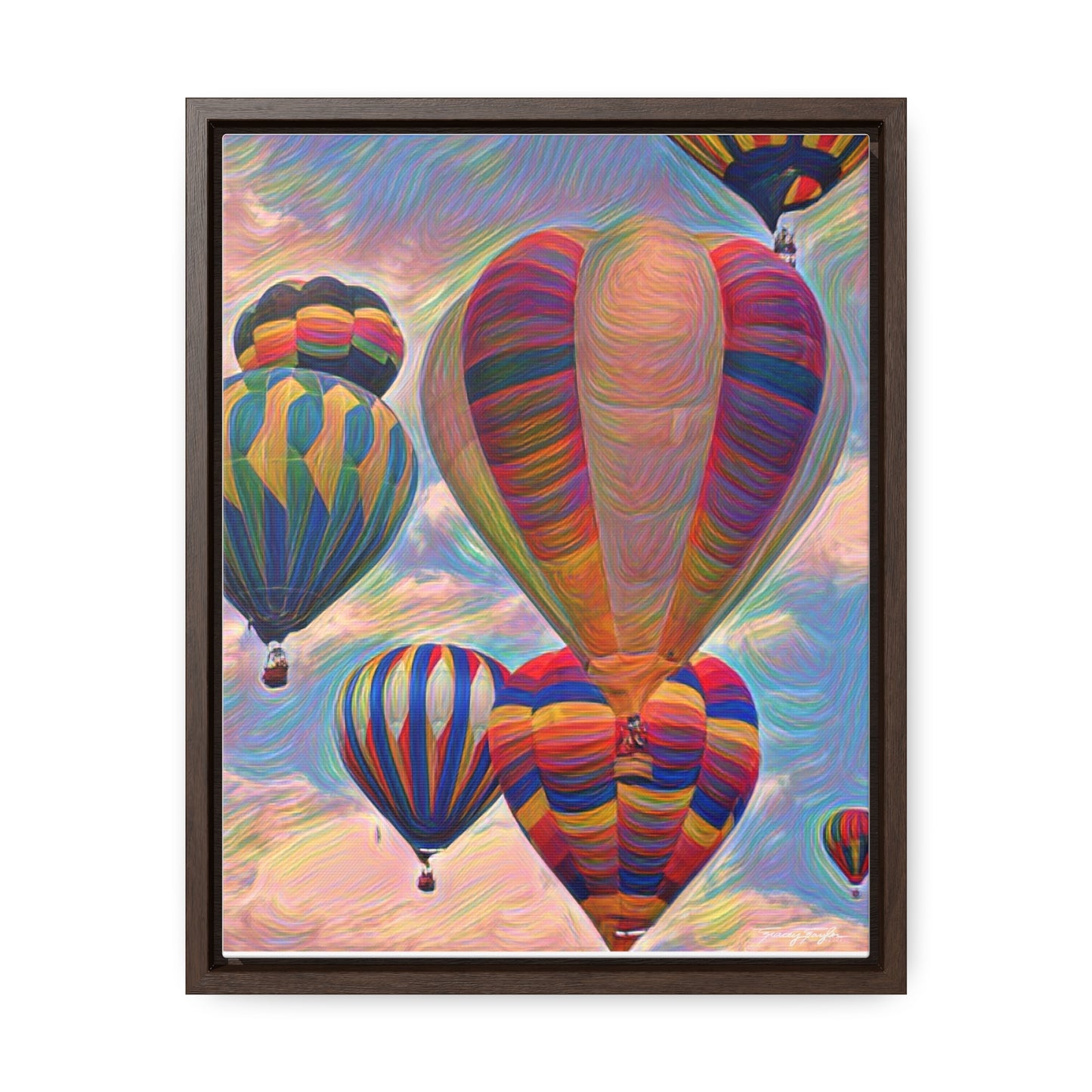 Tracey Taylor Fine Art "Pop" Digital Mixed Media Gallery Canvas Wraps