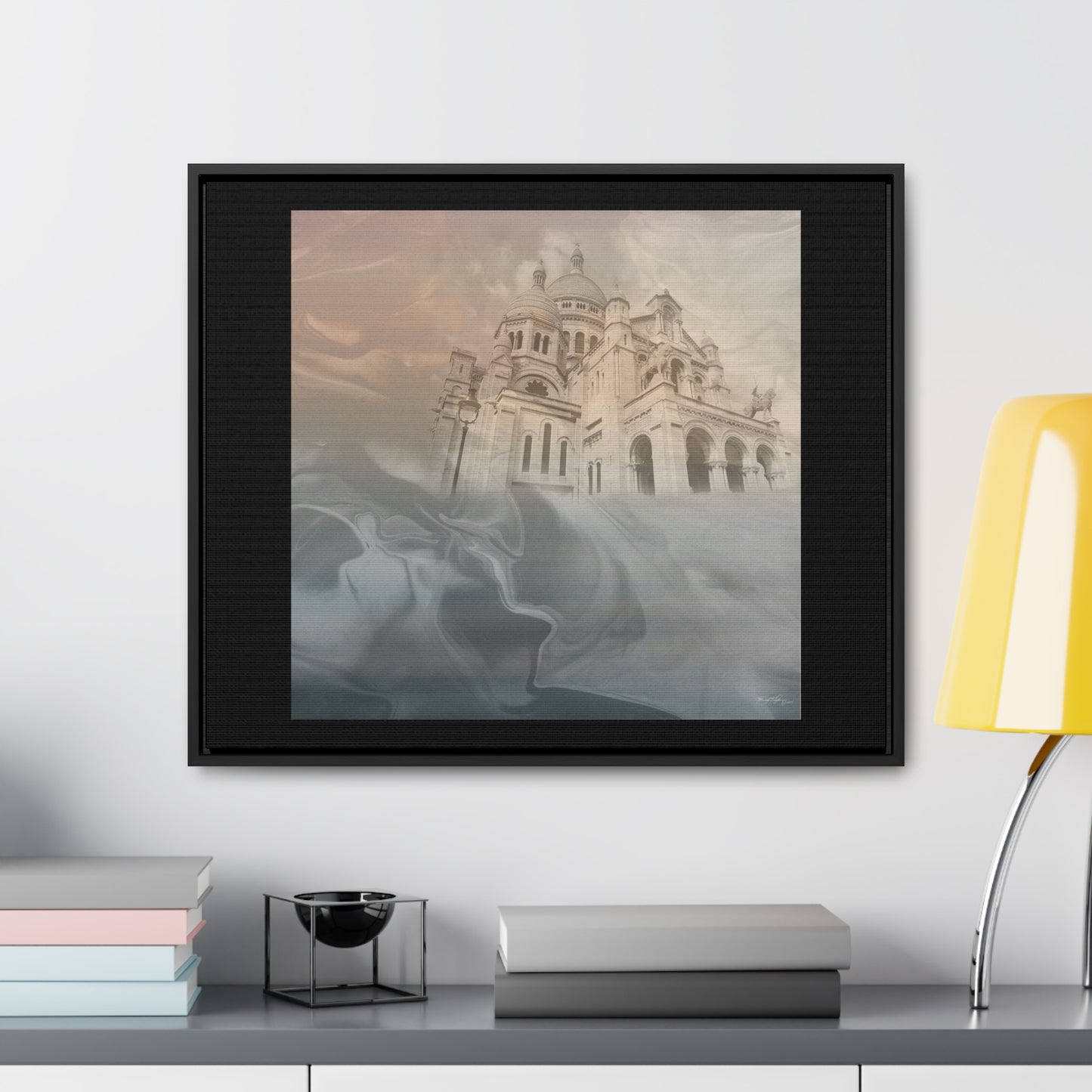 Tracey Taylor Fine Art "The Stairways of The Sacred Heart" Digital Mixed Media Gallery Canvas Wrap