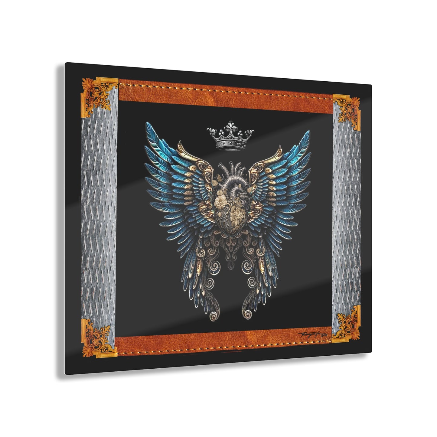 Tracey Taylor Fine Art "Prisoner '24" Digital Mixed Media Acrylic Print