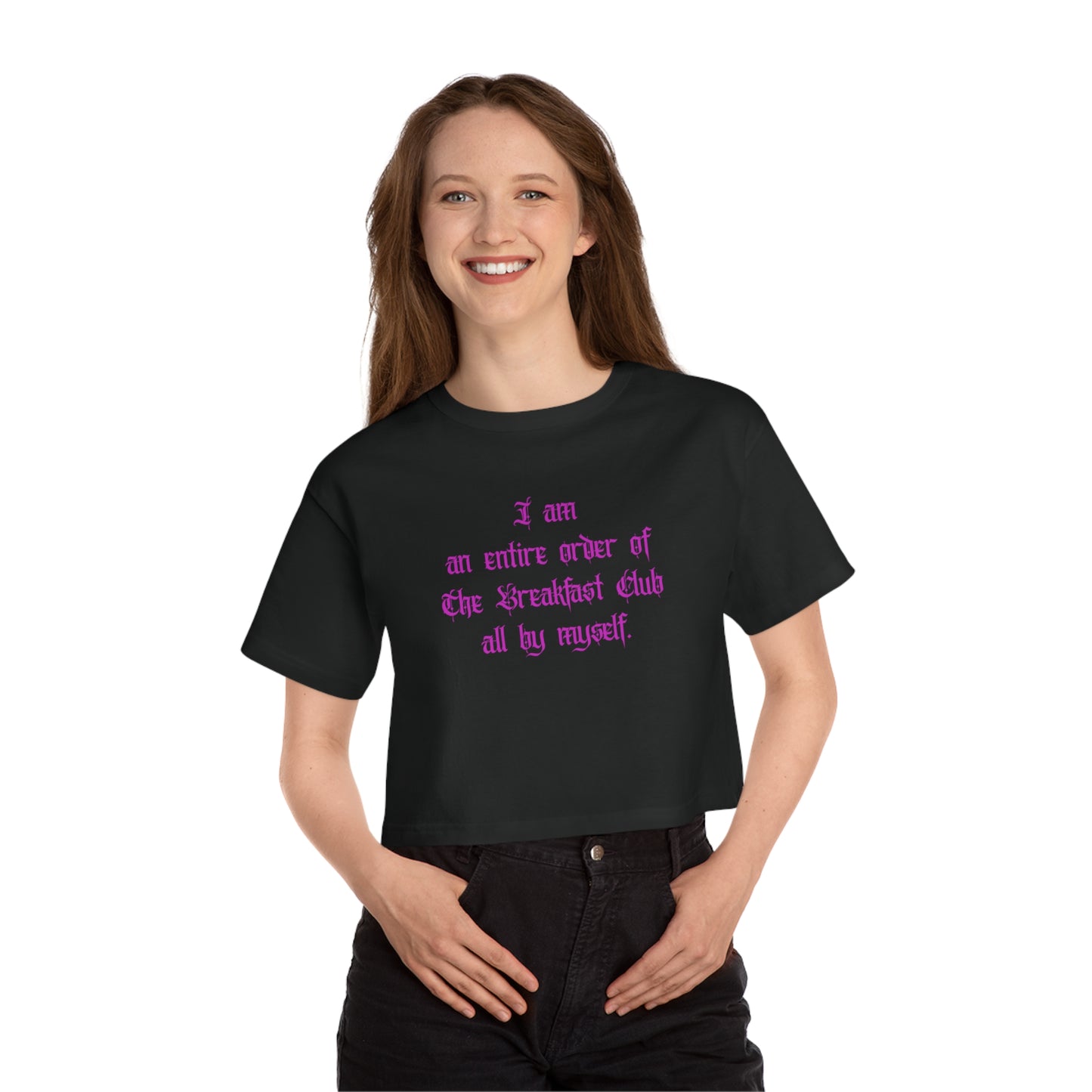 BeSpoke Whole Order Champion Women's Heritage Cropped T-Shirt