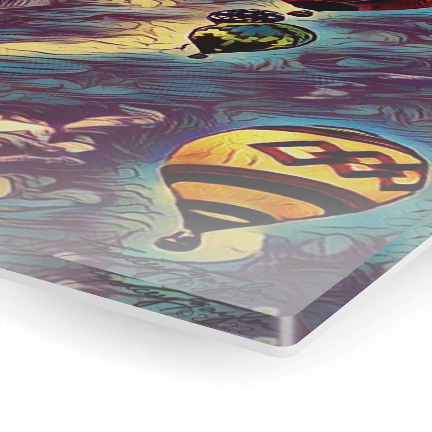 Tracey Taylor Fine Art "Dark Sky More Than 1" Digital Mixed Media Acrylic Print