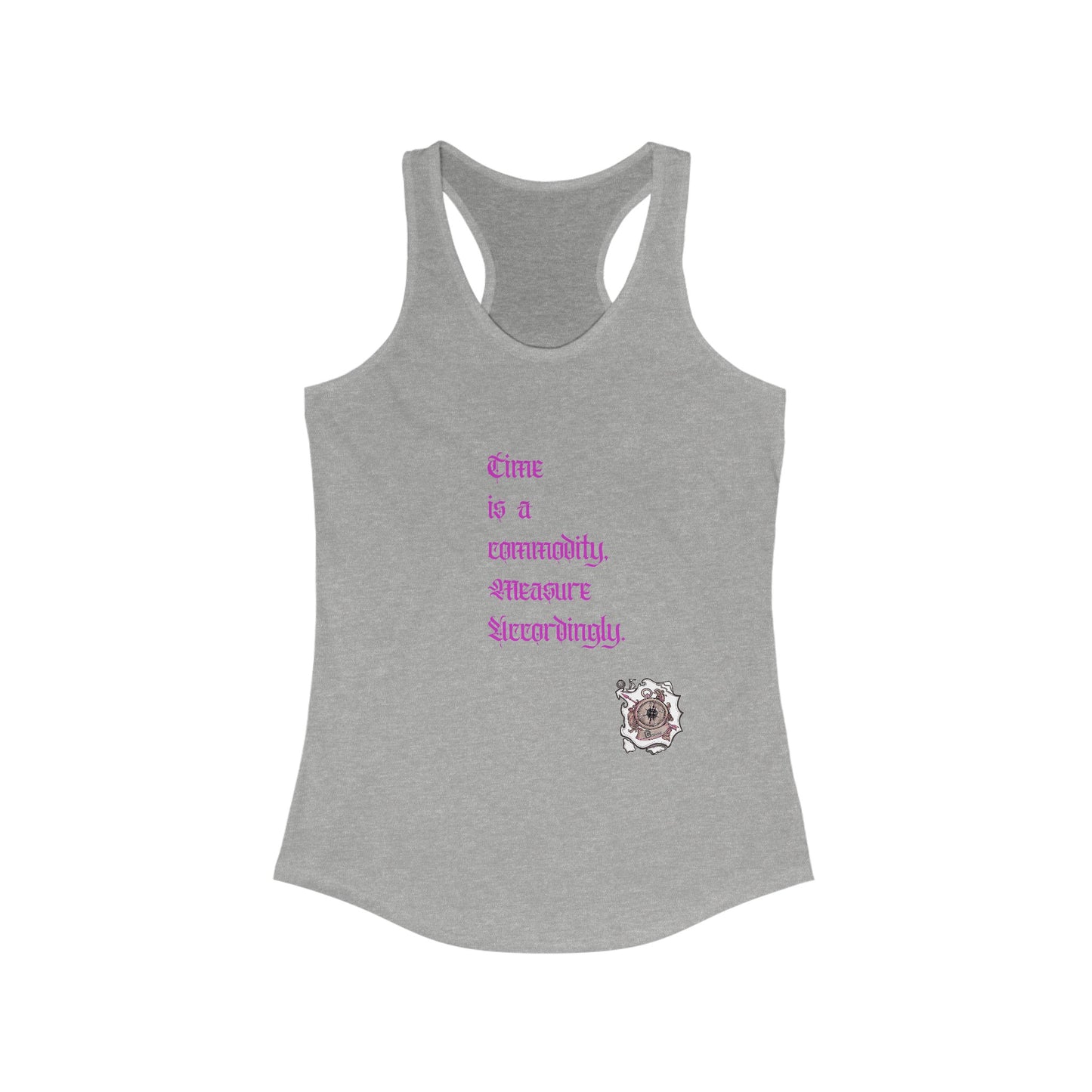 BeSpoke Time is a Commodity Women's Ideal Racerback Tank