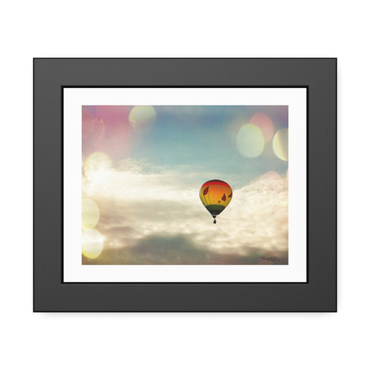 Tracey Taylor Fine Art "Bye Bye, Flutterby Sometime" Digital Mixed Media Framed Paper Poster