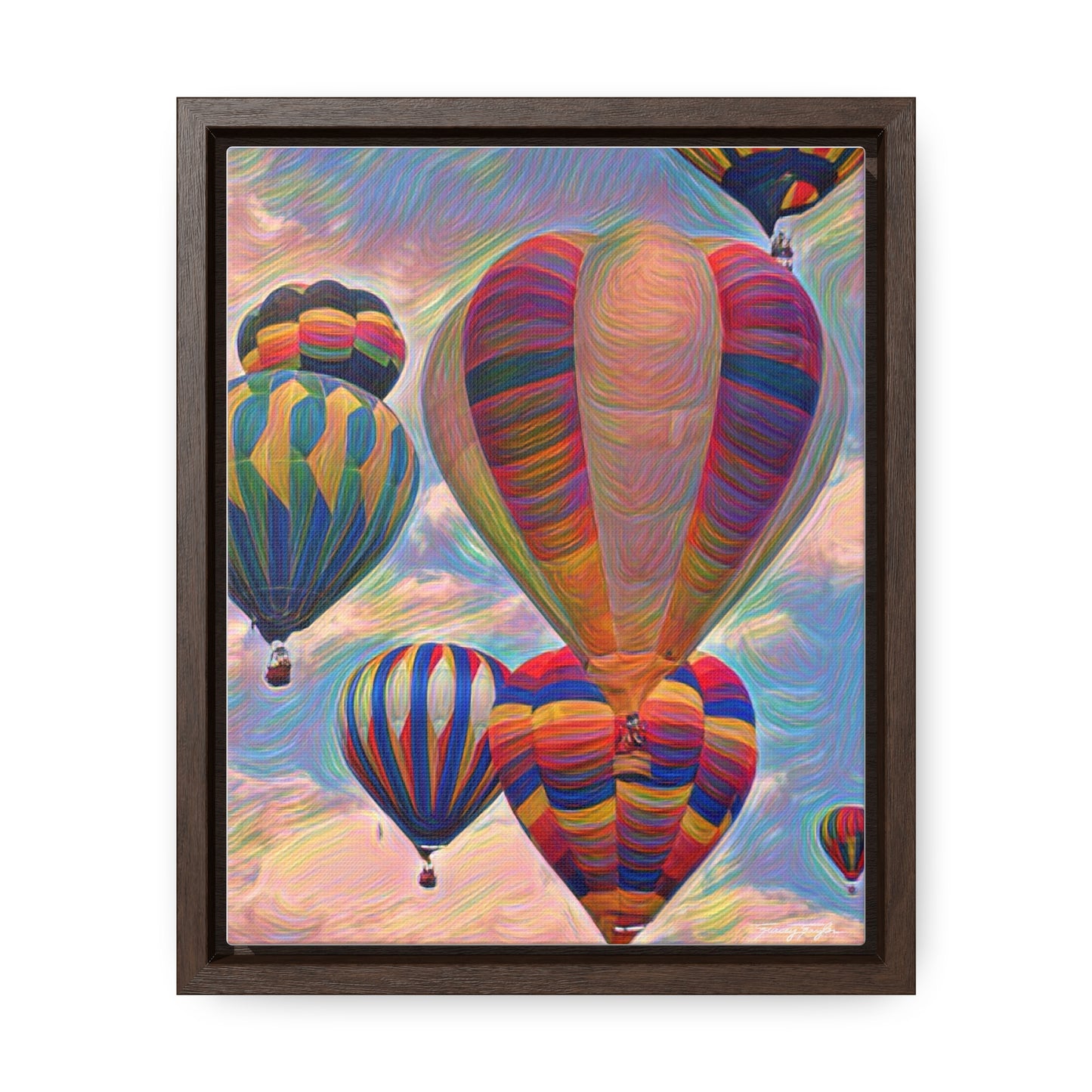 Tracey Taylor Fine Art "Pop" Digital Mixed Media Gallery Canvas Wraps