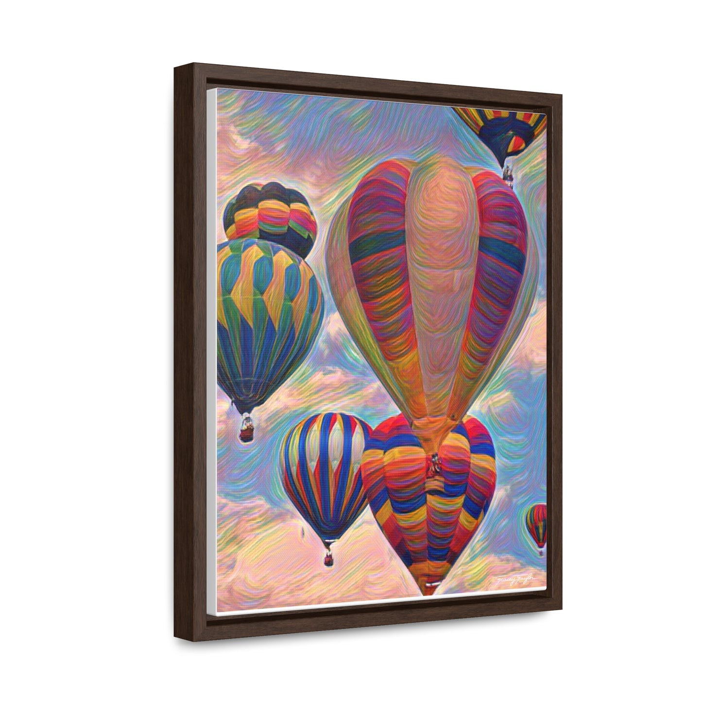 Tracey Taylor Fine Art "Pop" Digital Mixed Media Gallery Canvas Wraps