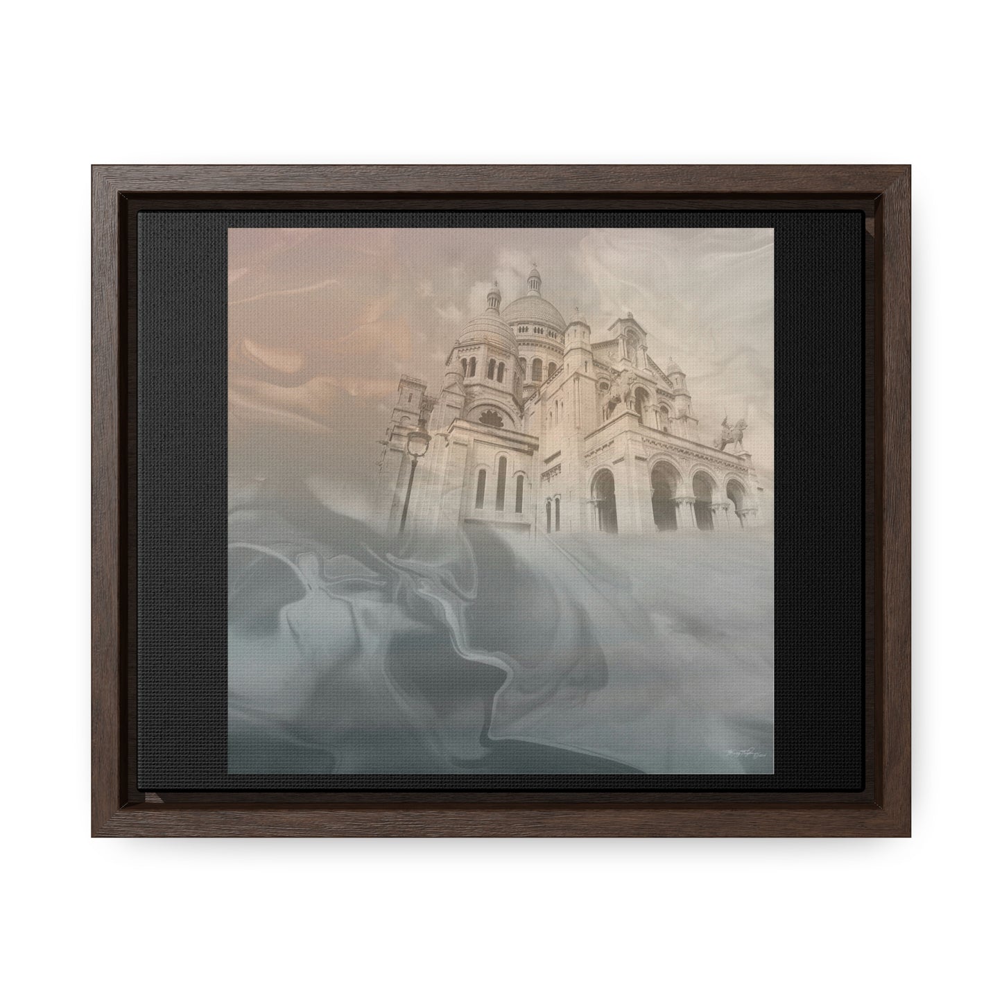 Tracey Taylor Fine Art "The Stairways of The Sacred Heart" Digital Mixed Media Gallery Canvas Wrap