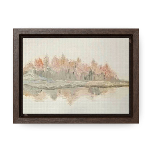 Tracey Taylor Fine Art "Shoreline" Digital Mixed Media Gallery Canvas Wrap