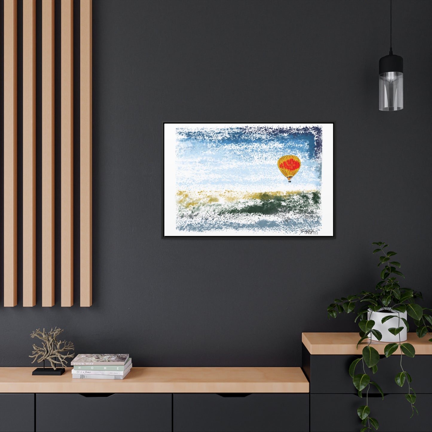 Tracey Taylor Fine Art "Zia Rio" Digital Watercolor Gallery Canvas Wrap