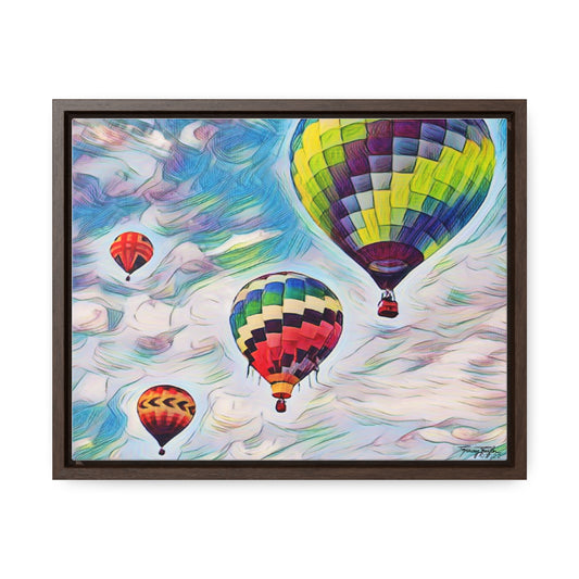 Tracey Taylor Fine Art "Drift" Digital Mixed Media Gallery Canvas Wrap