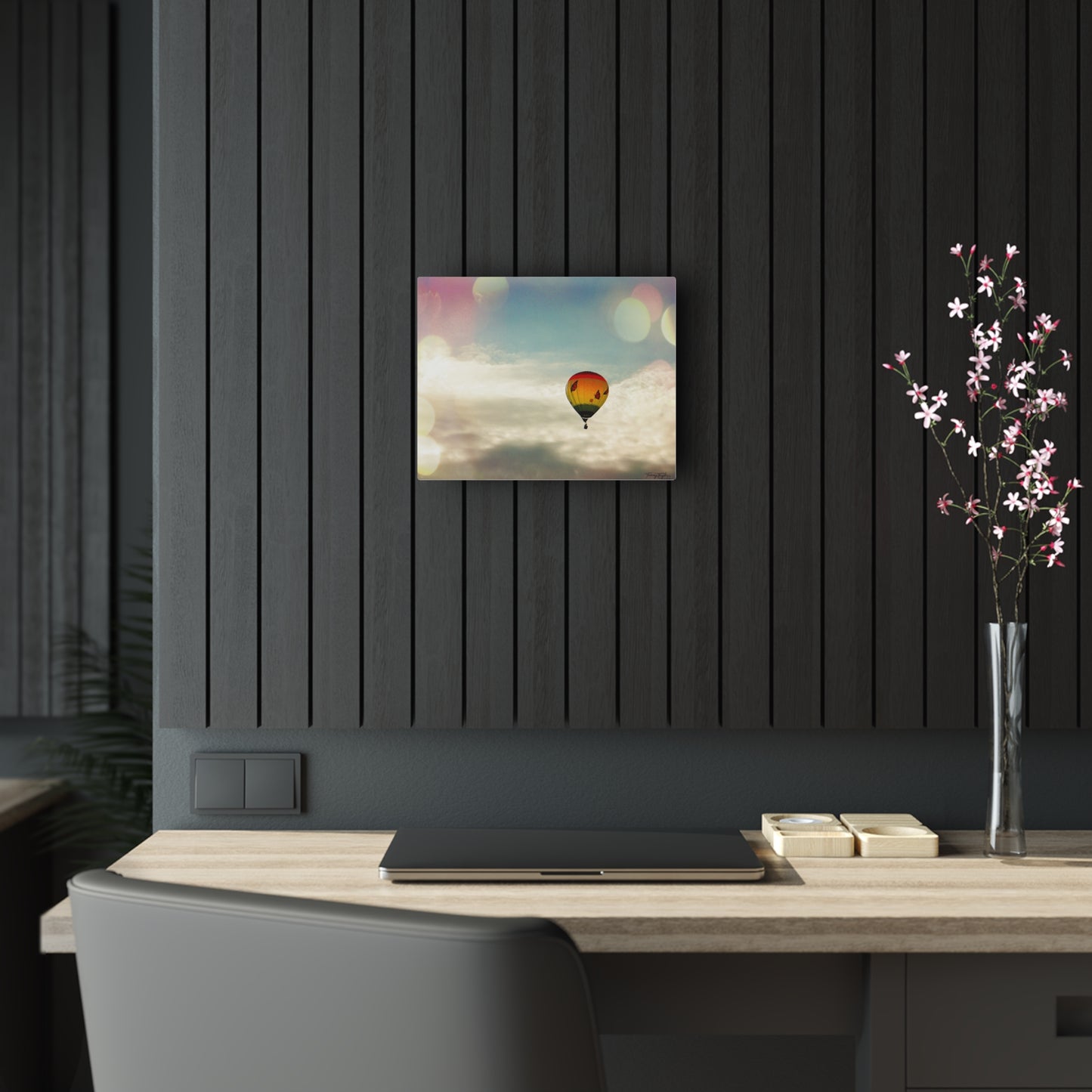 Tracey Taylor Fine Art "Bye Bye, Flutterby Sometime" Digital Mixed Media Acrylic Print