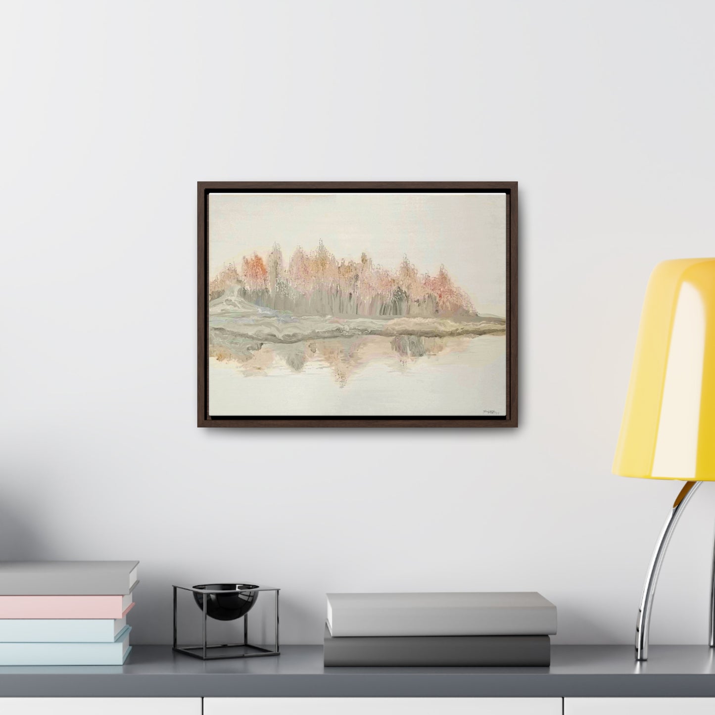 Tracey Taylor Fine Art "Shoreline" Digital Mixed Media Gallery Canvas Wrap
