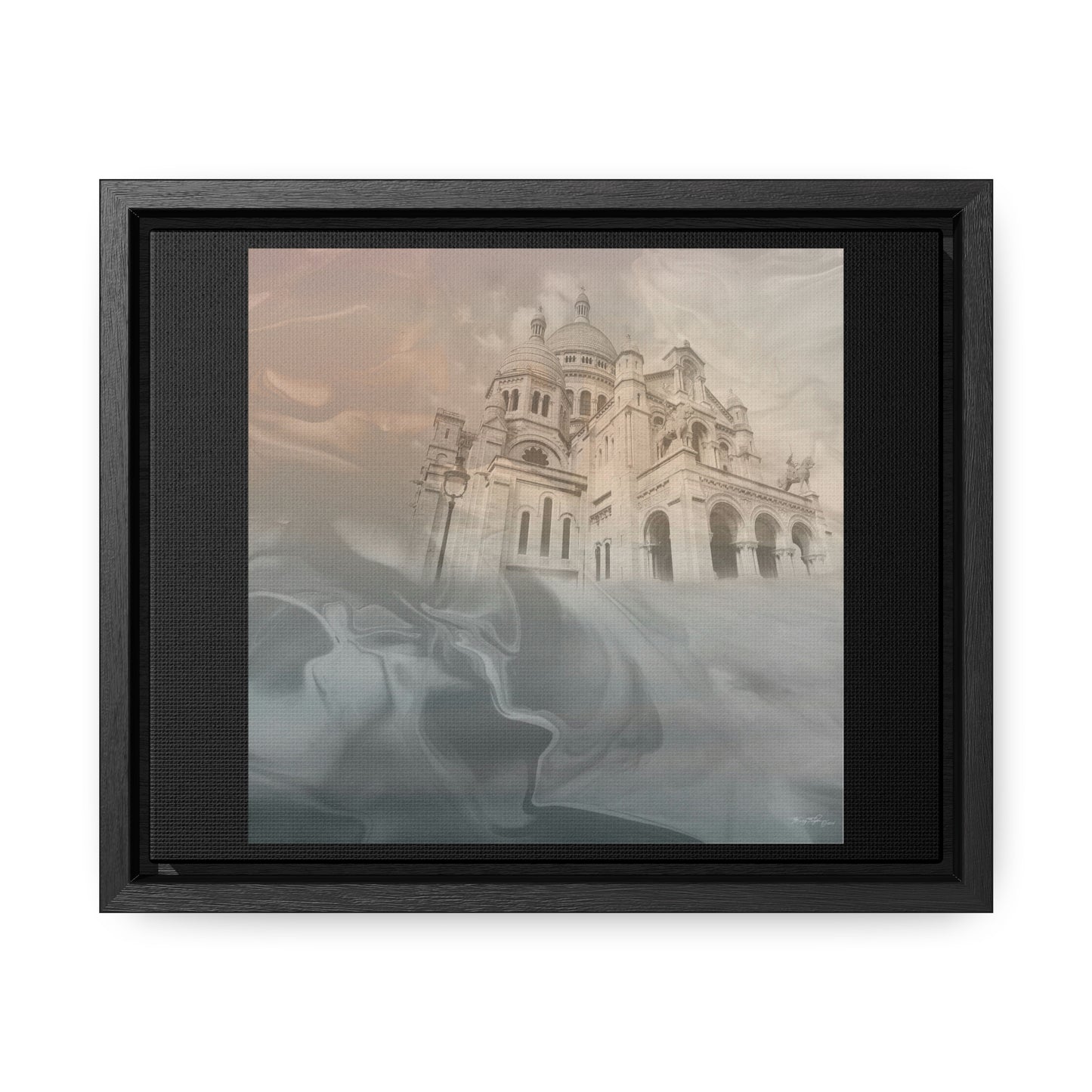 Tracey Taylor Fine Art "The Stairways of The Sacred Heart" Digital Mixed Media Gallery Canvas Wrap