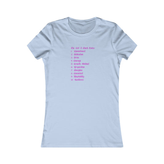 BeSpoke Kobe's Christmas List Women's Fan Tee