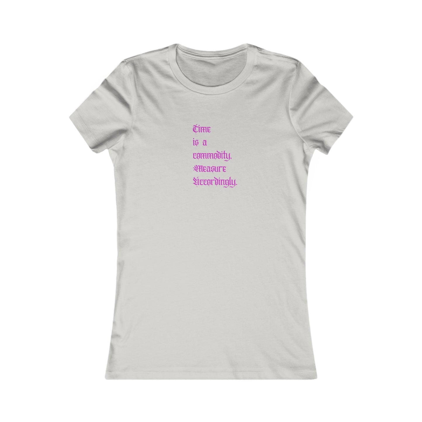 BeSpoke Time is a Commodity Women's Fan Tee