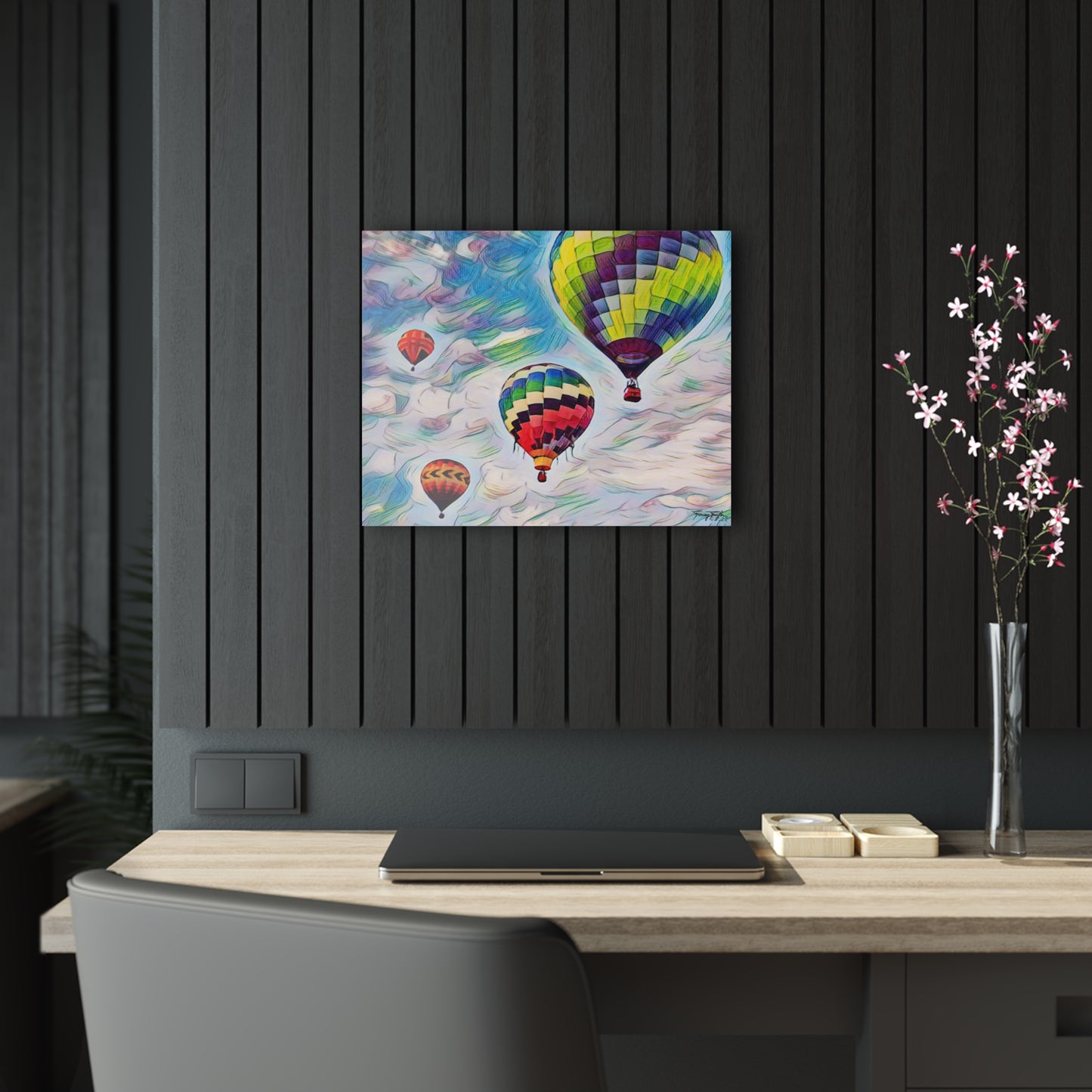 Tracey Taylor Fine Art "Drift" Digital Mixed Media Acrylic Print