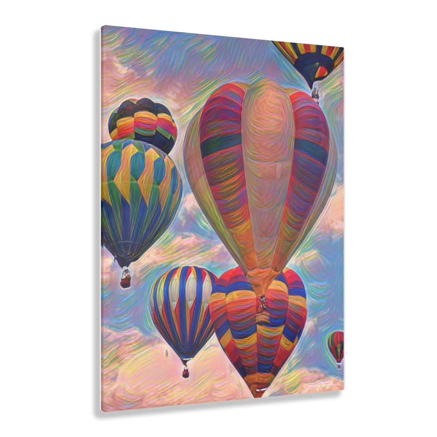 Tracey Taylor Fine Art "Pop" Digital Mixed Media Acrylic Print