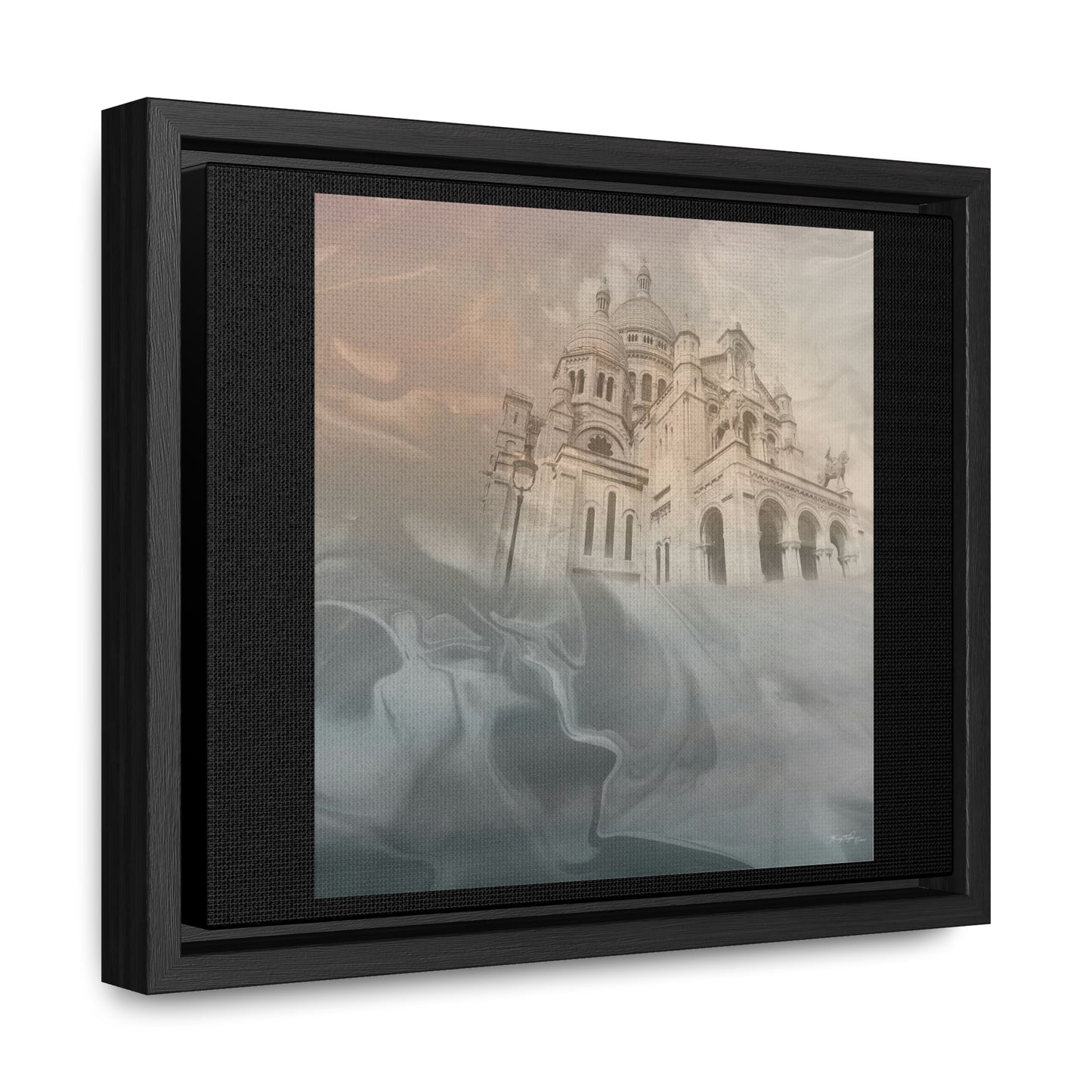 Tracey Taylor Fine Art "The Stairways of The Sacred Heart" Digital Mixed Media Gallery Canvas Wrap