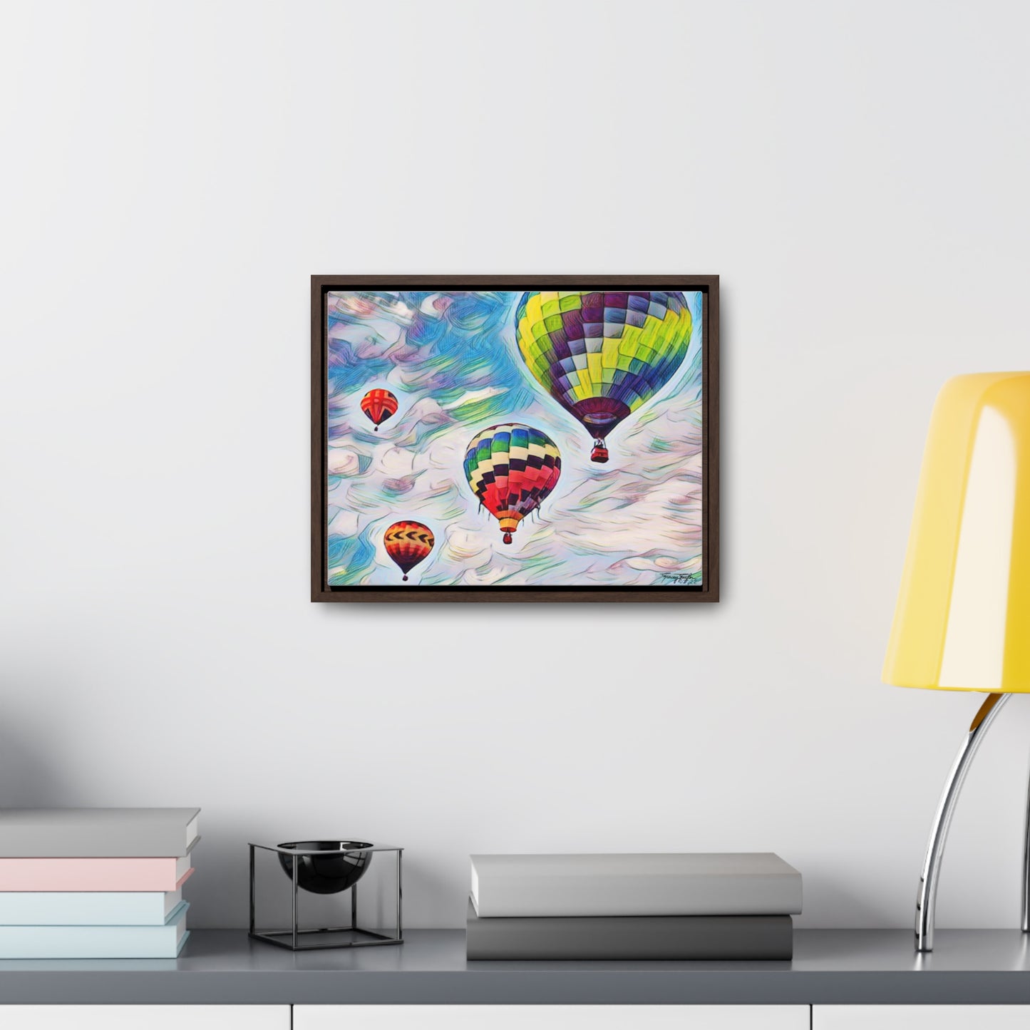 Tracey Taylor Fine Art "Drift" Digital Mixed Media Gallery Canvas Wrap