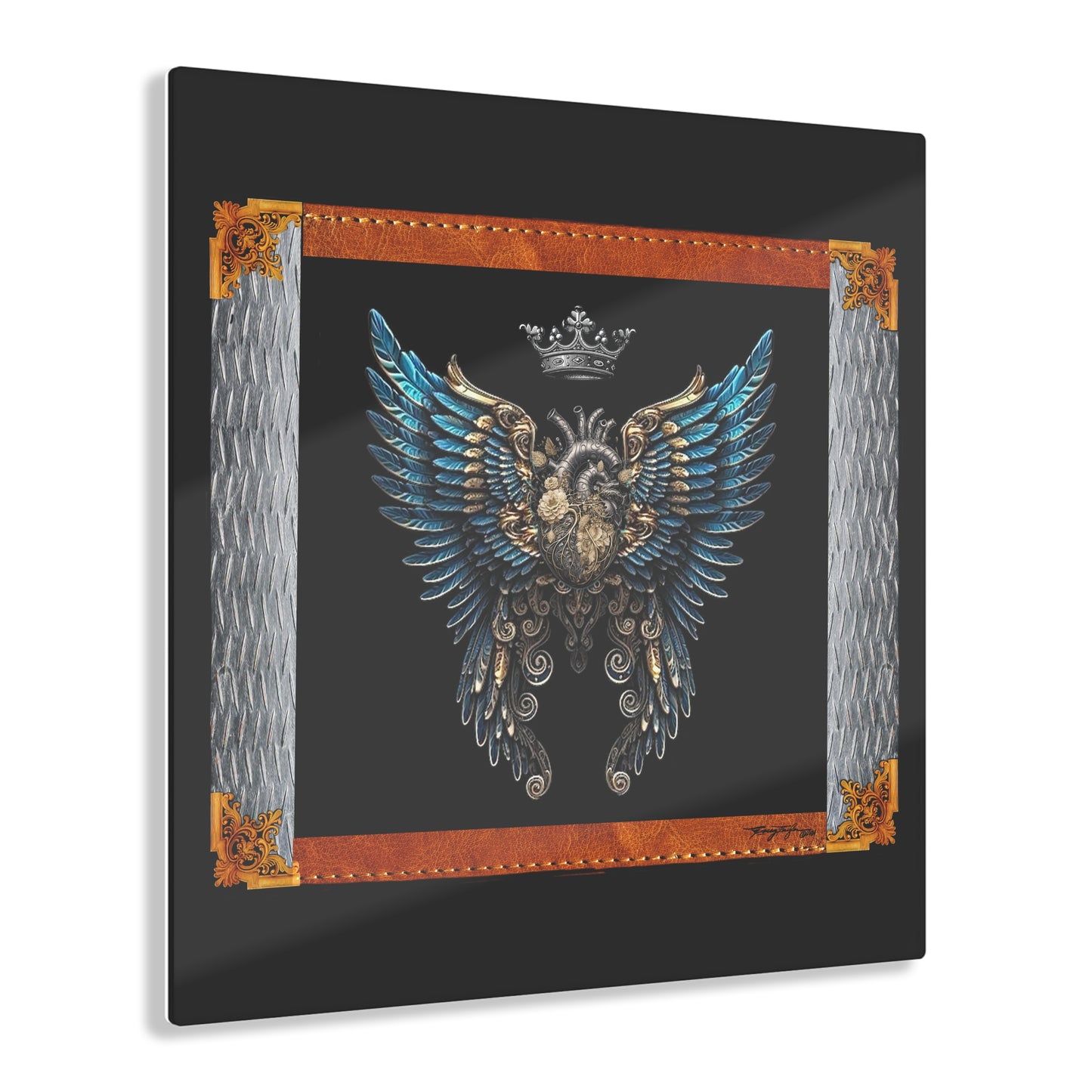 Tracey Taylor Fine Art "Prisoner '24" Digital Mixed Media Acrylic Print