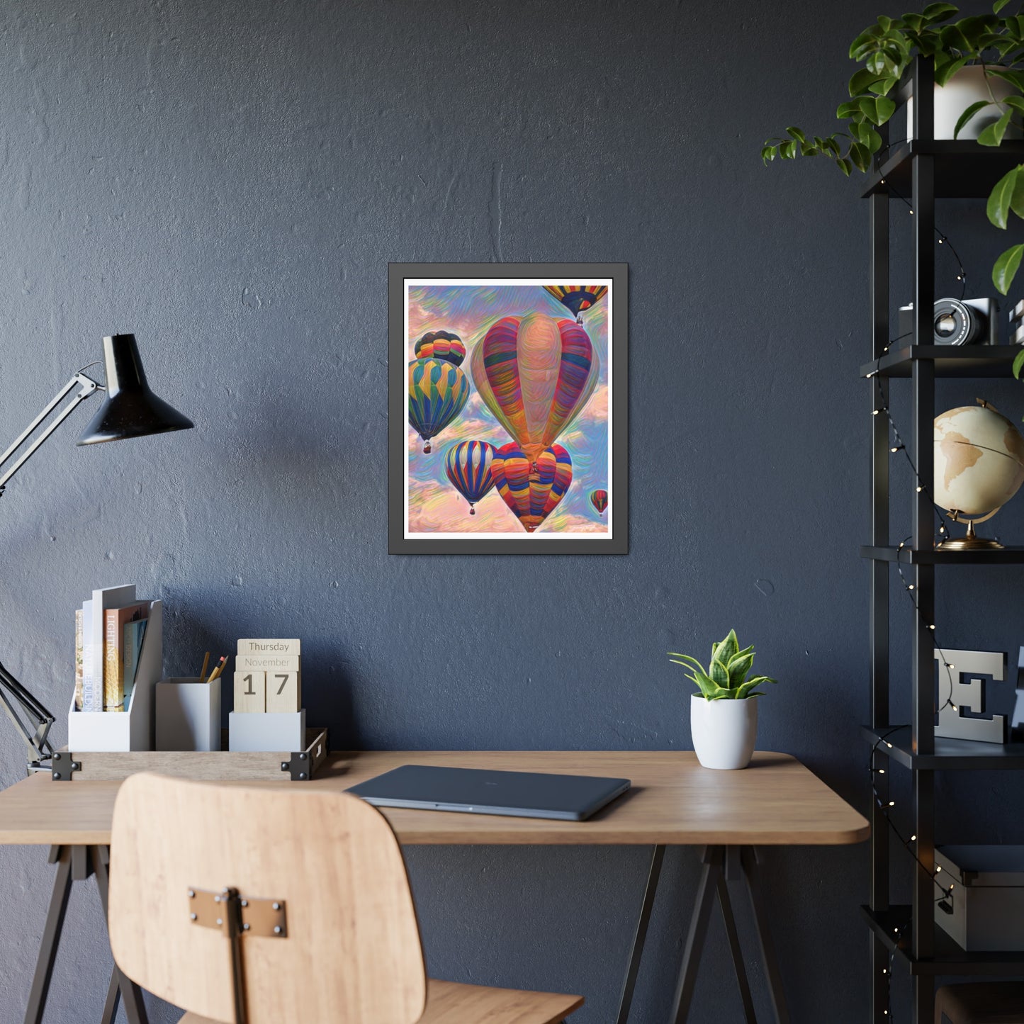 Tracey Taylor Fine Art "Pop" Digital Mixed Media Framed Paper Poster