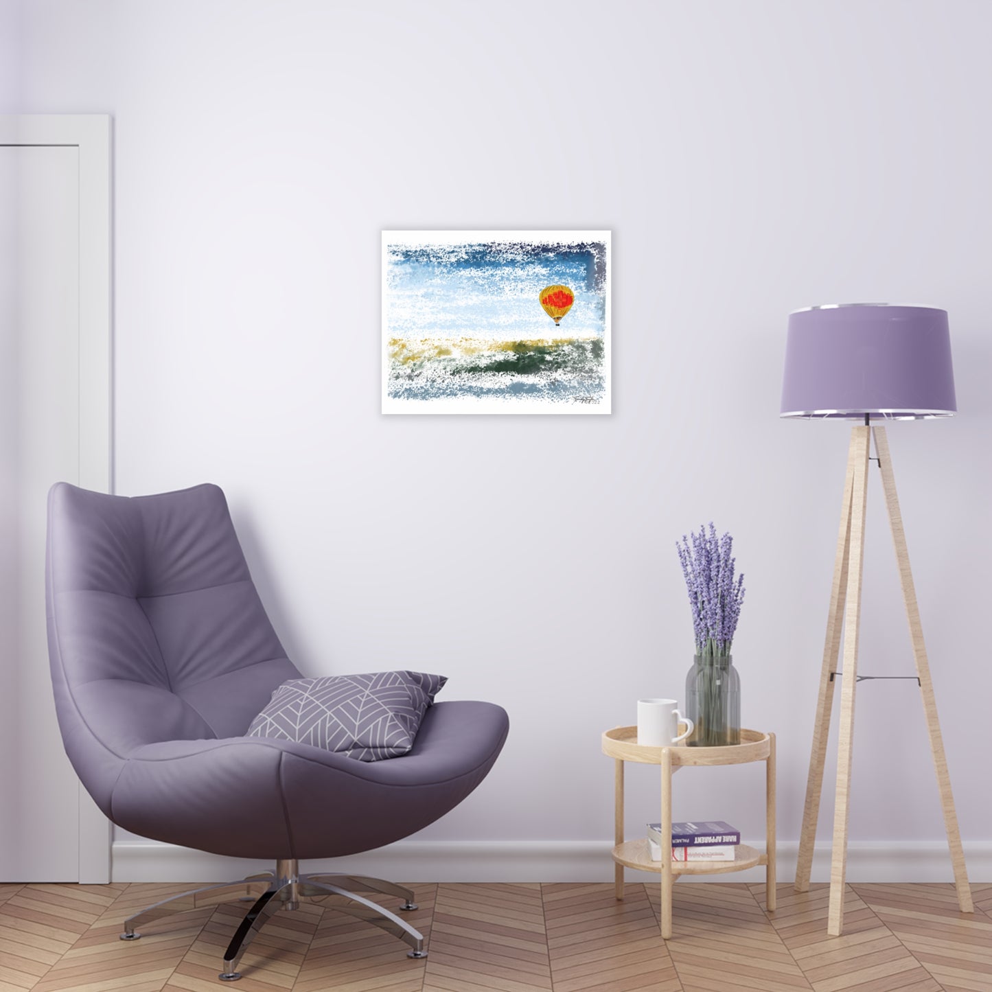 Tracey Taylor Fine Art "Zia Rio" Digital Watercolor Acrylic Print
