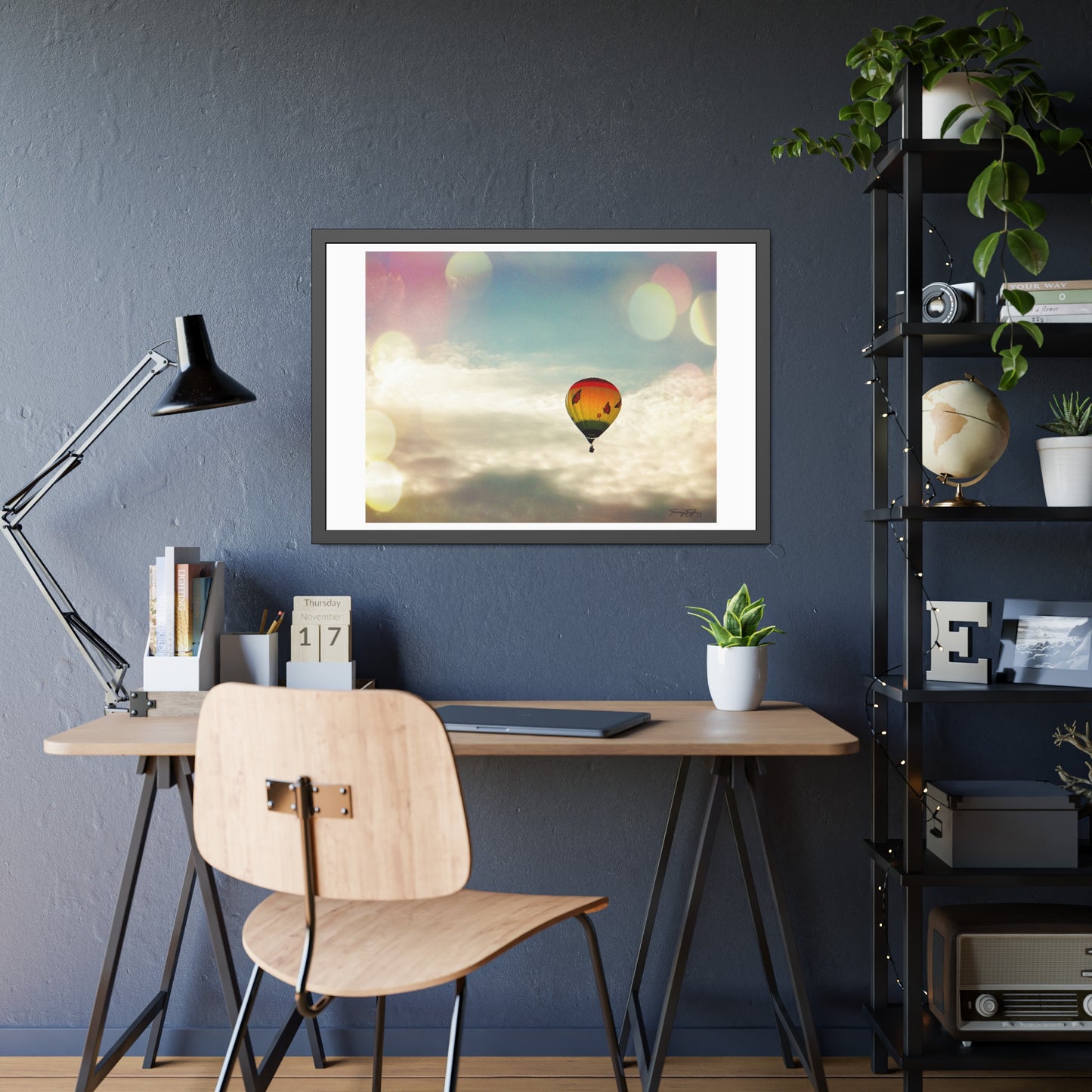 Tracey Taylor Fine Art "Bye Bye, Flutterby Sometime" Digital Mixed Media Framed Paper Poster