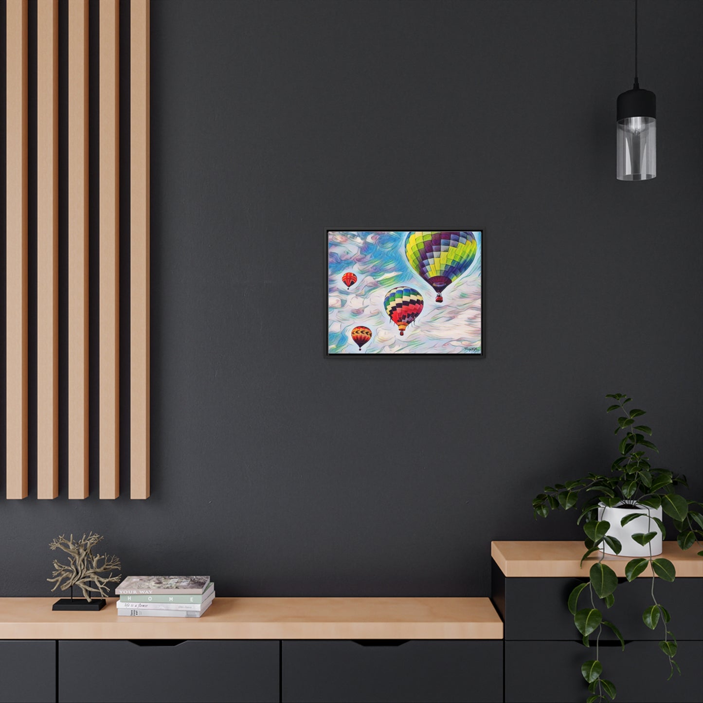 Tracey Taylor Fine Art "Drift" Digital Mixed Media Gallery Canvas Wrap