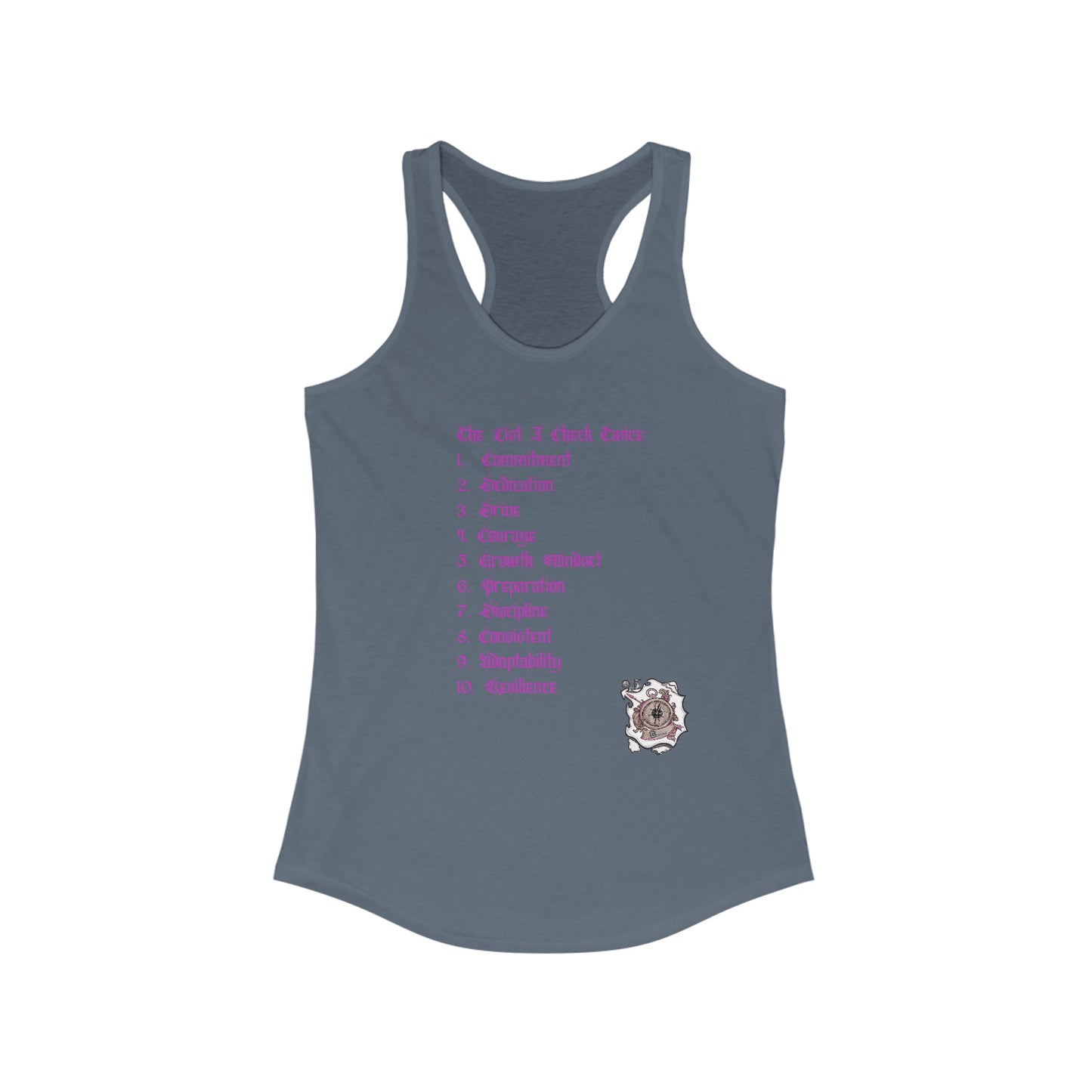 BeSpoke Kobe's Christmas List Women's Ideal Racerback Tank