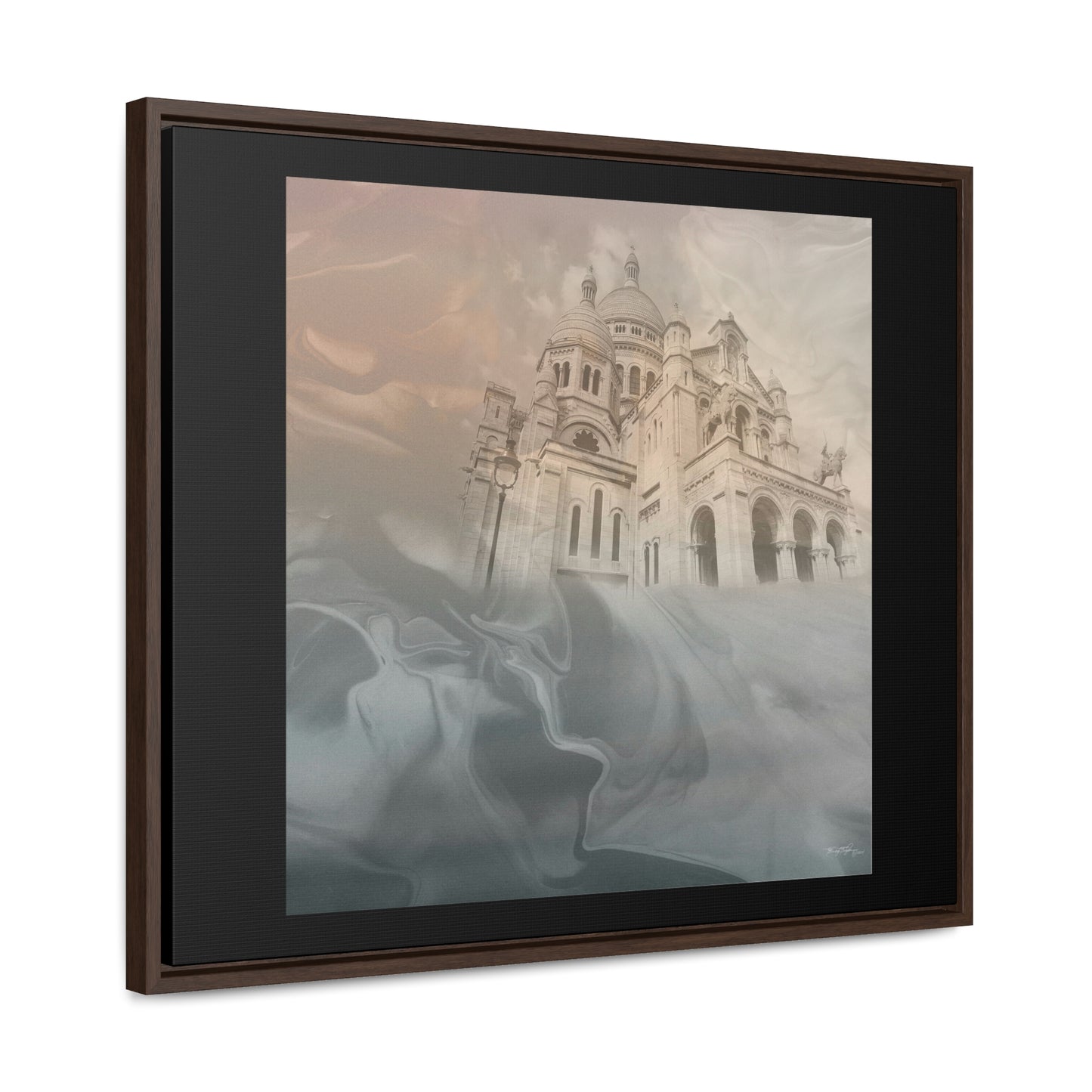 Tracey Taylor Fine Art "The Stairways of The Sacred Heart" Digital Mixed Media Gallery Canvas Wrap