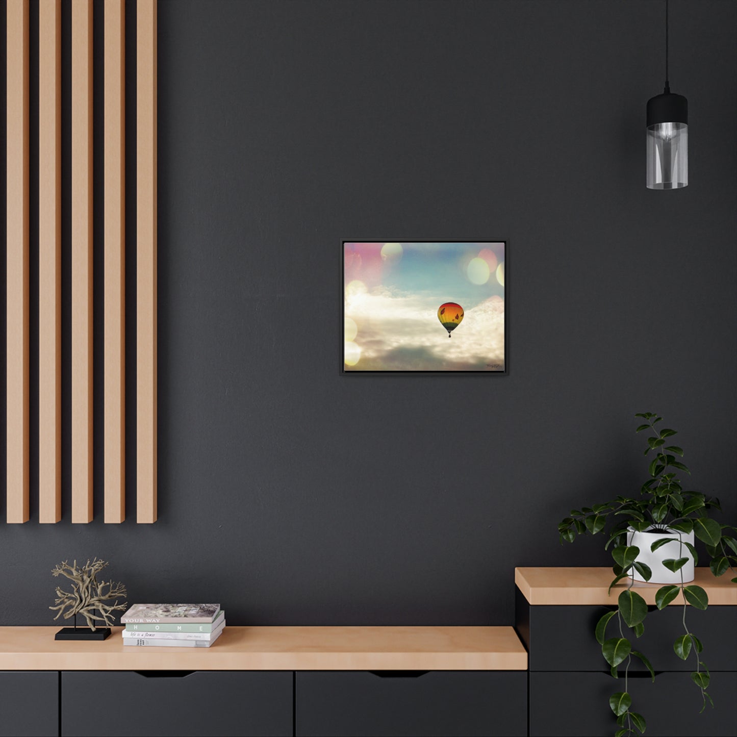 Tracey Taylor Fine Art "Bye Bye, Flutterby Sometime" Digital Mixed Media Gallery Canvas Wrap