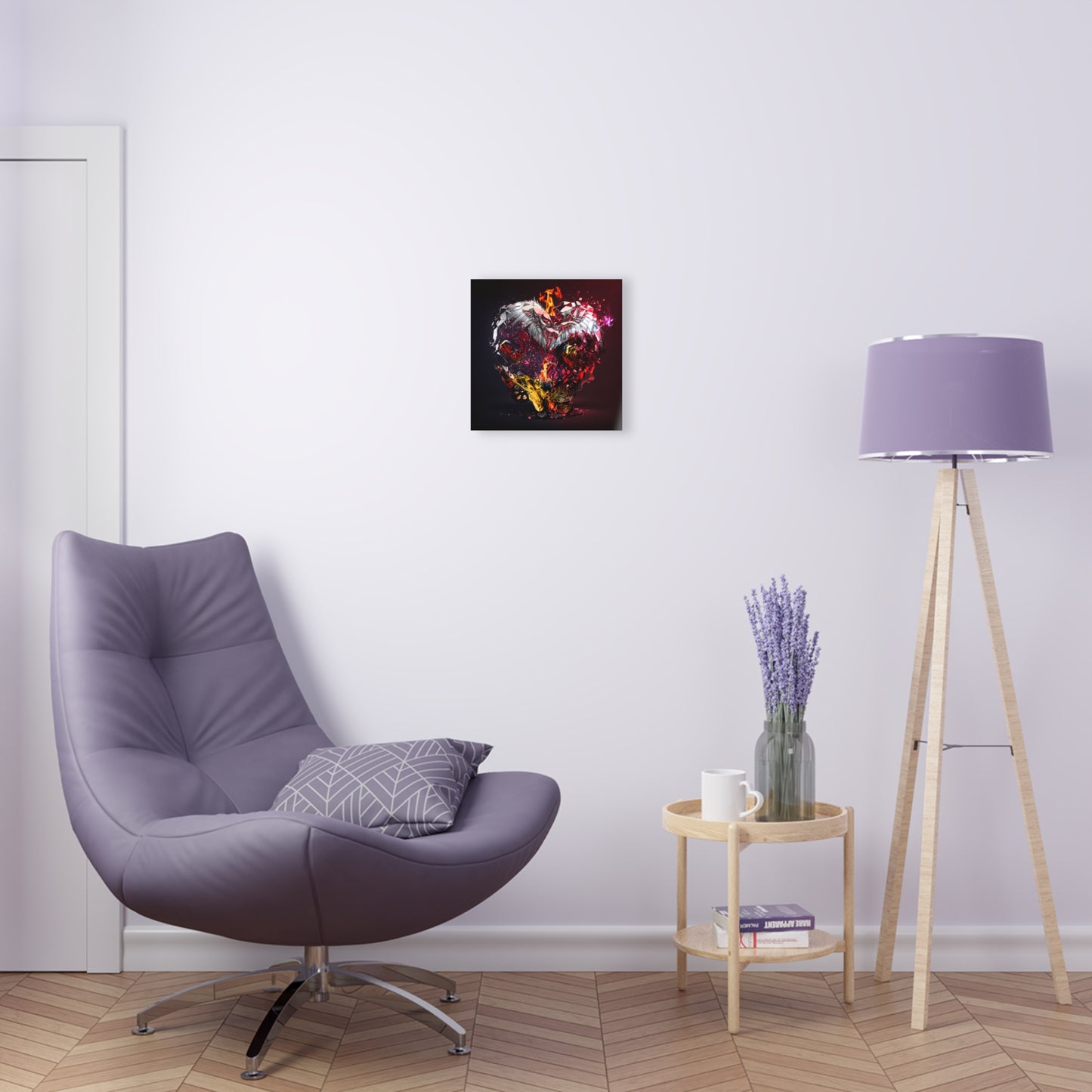 Tracey Taylor Fine Art "The Kaleidoscope of Being (21 Guns), 2024" Digital Mixed Media Acrylic Print