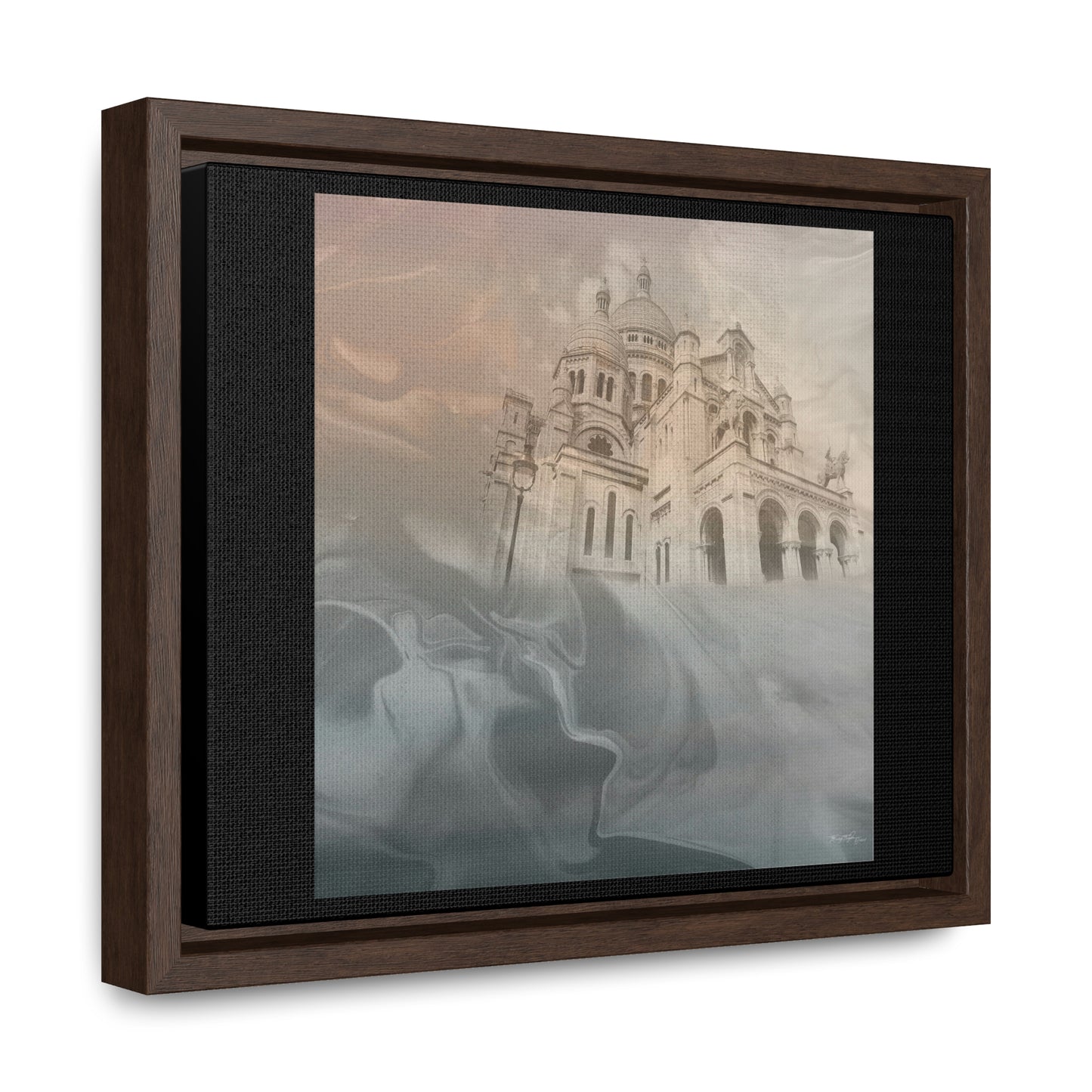 Tracey Taylor Fine Art "The Stairways of The Sacred Heart" Digital Mixed Media Gallery Canvas Wrap
