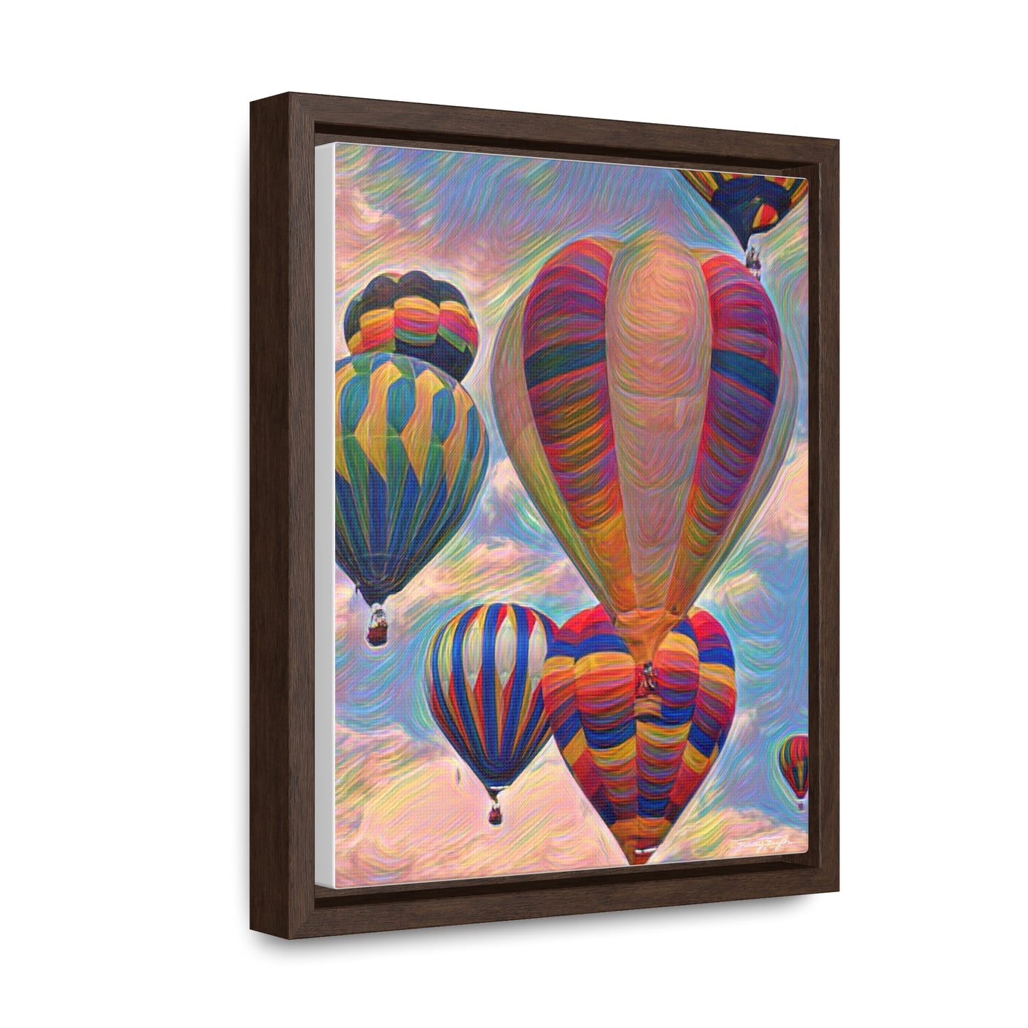 Tracey Taylor Fine Art "Pop" Digital Mixed Media Gallery Canvas Wraps